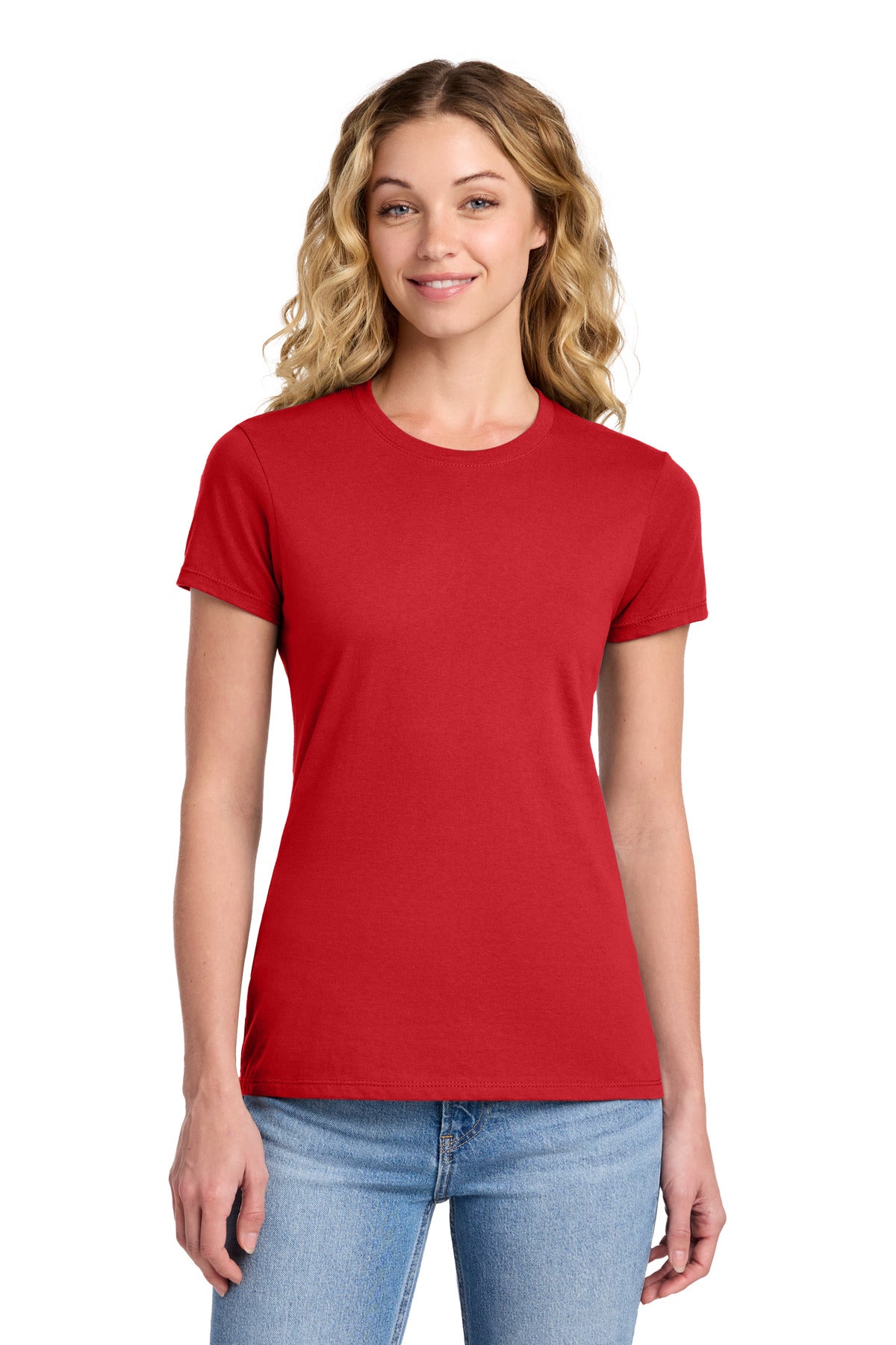Custom Embroidery or DTF Print - Port & Co ®  Women's Fan Favorite Tee. LPC450