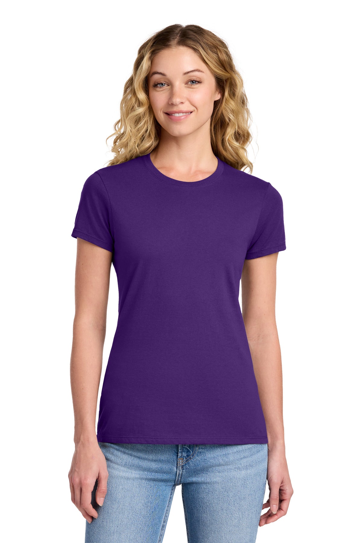 Custom Embroidery or DTF Print - Port & Co ®  Women's Fan Favorite Tee. LPC450