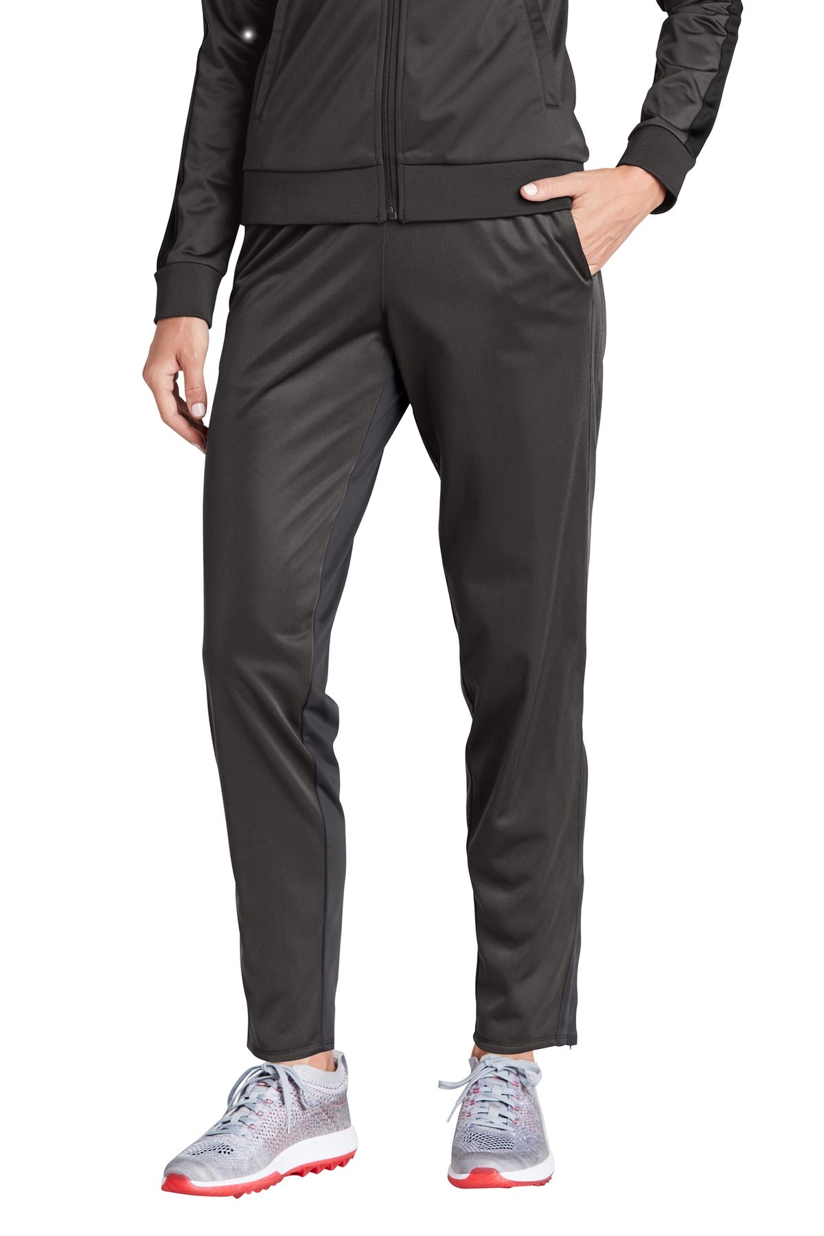 Custom Embroidery or DTF Print - Sport-Tek  ®  Women's Tricot Track Jogger. LPST95