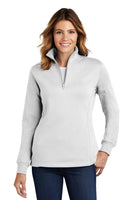 Custom Embroidered - Sport-Tek® Ladies 1/4-Zip Sweatshirt. LST253