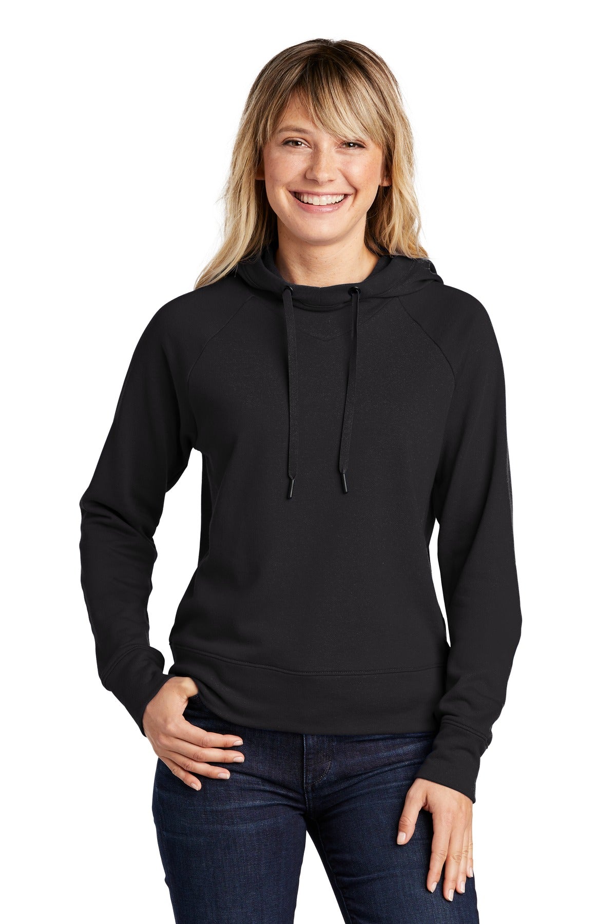 Custom Embroidered - Sport-Tek ® Ladies Lightweight French Terry Pullover Hoodie. LST272