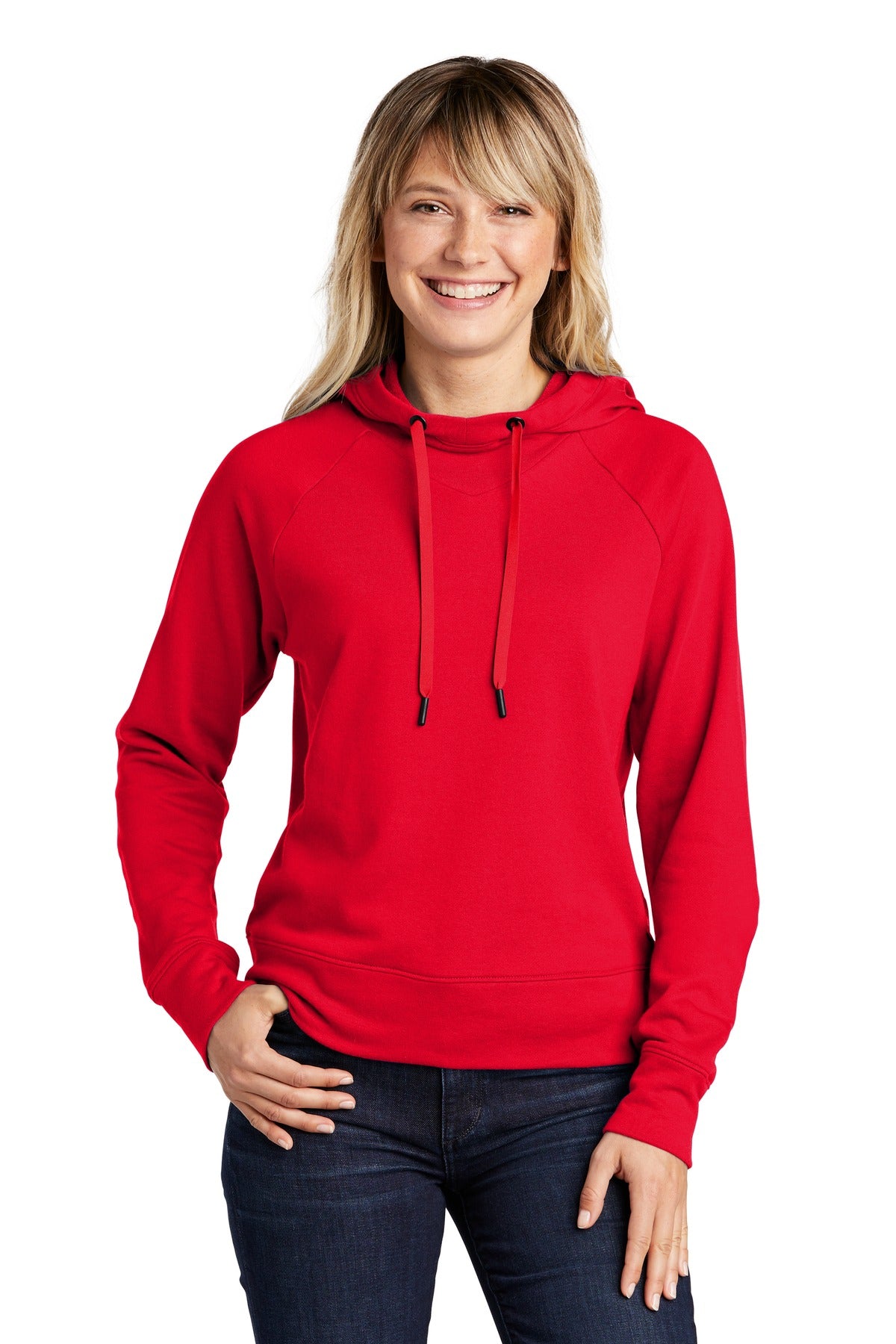 Custom Embroidered - Sport-Tek ® Ladies Lightweight French Terry Pullover Hoodie. LST272