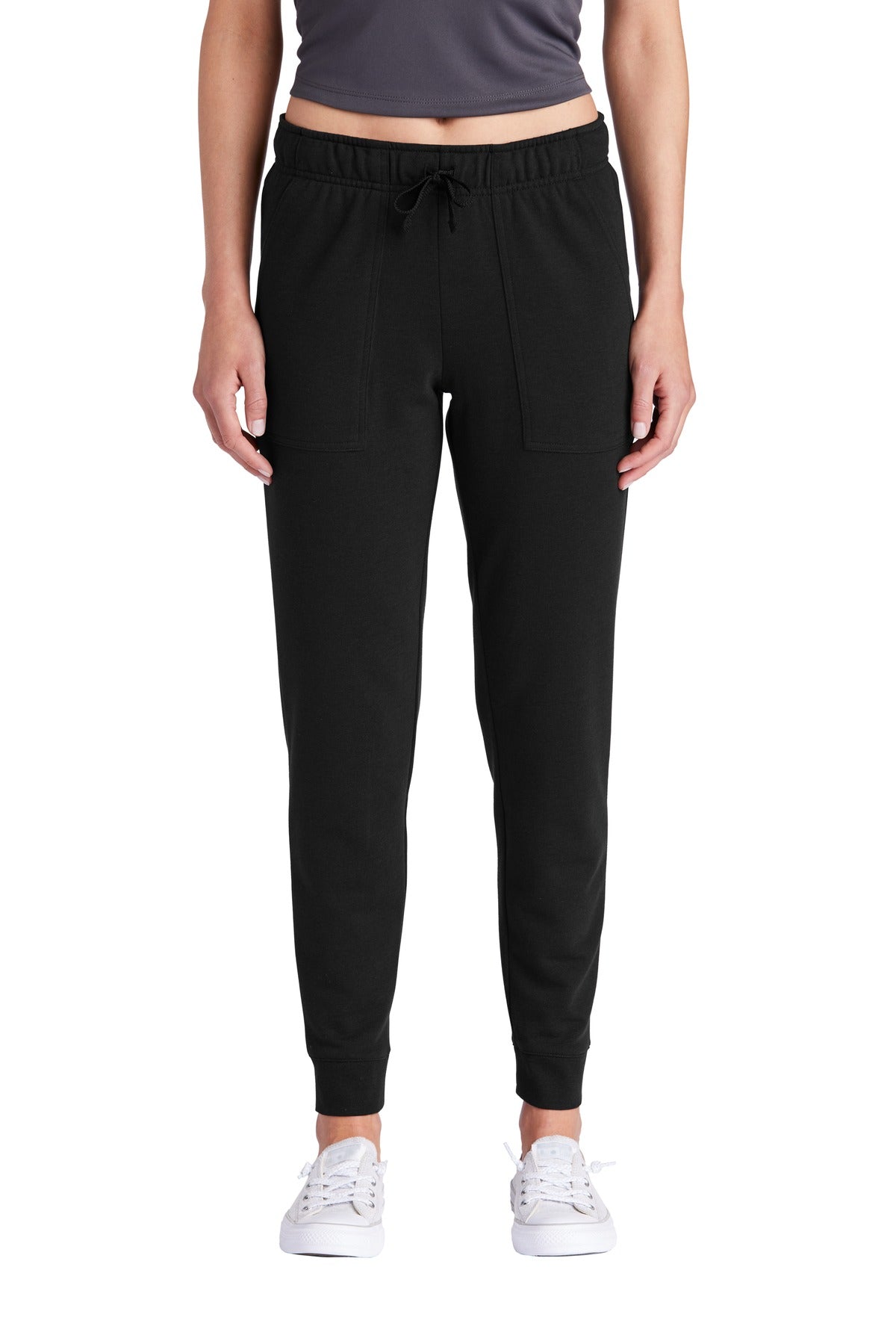 Custom Embroidery or DTF Print - Sport-Tek  ®  Women's PosiCharge  ®  Tri-Blend Wicking Fleece Jogger LST299