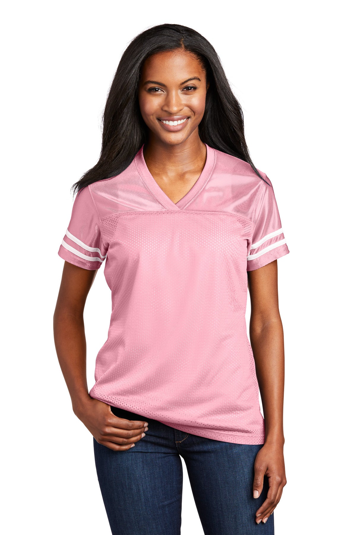 Custom Embroidered - Sport-Tek® Ladies PosiCharge® Replica Jersey. LST307