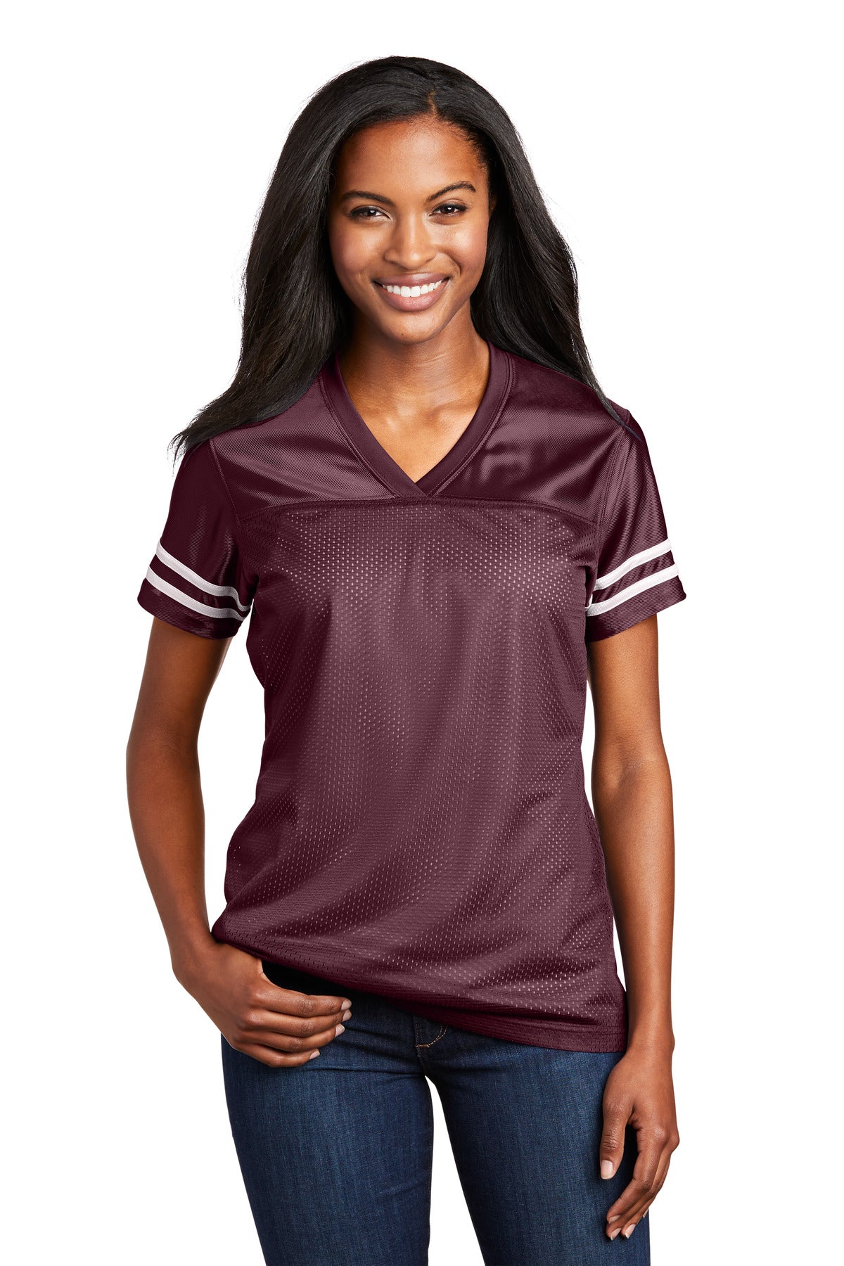 Custom Embroidered - Sport-Tek® Ladies PosiCharge® Replica Jersey. LST307