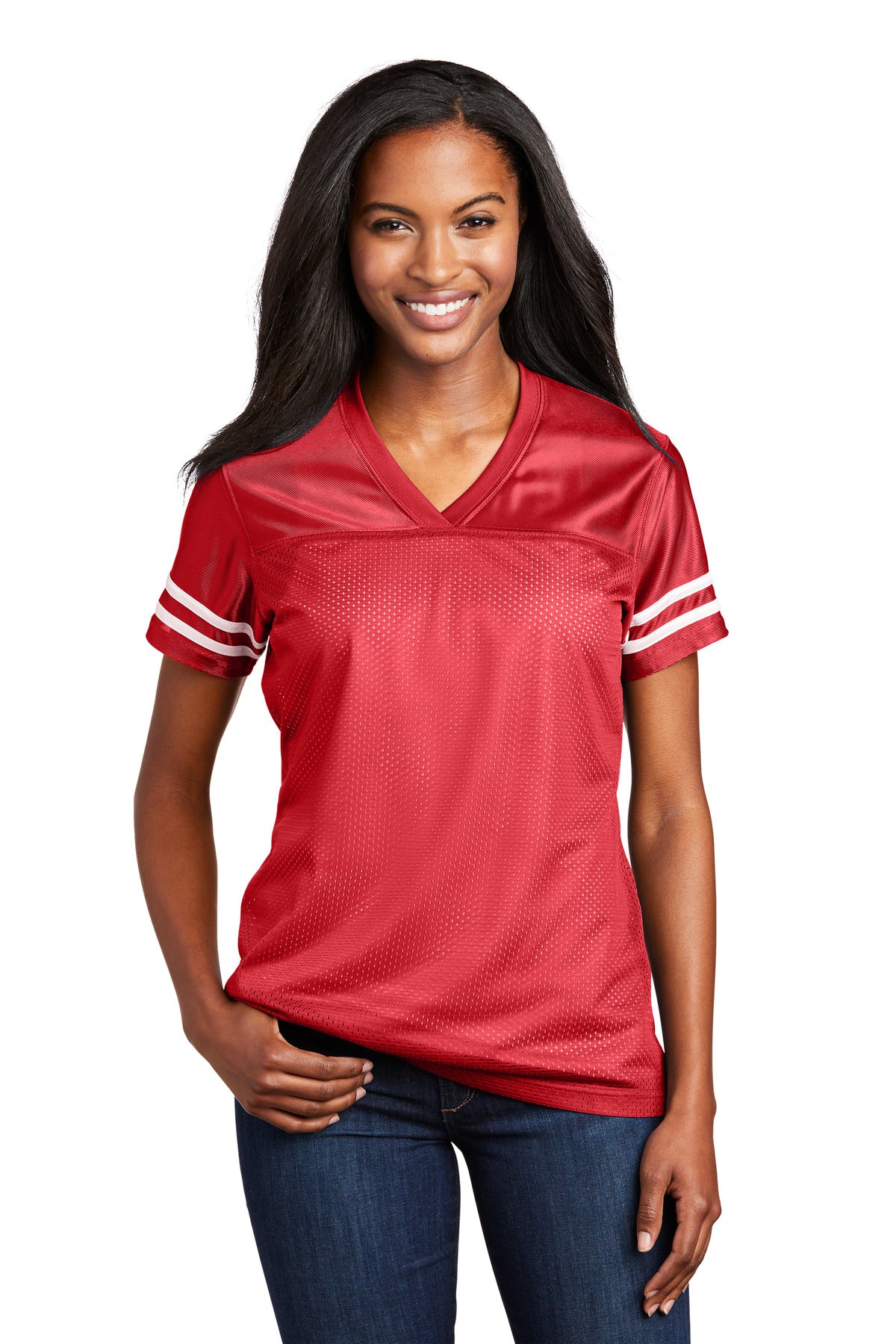 Custom Embroidered - Sport-Tek® Ladies PosiCharge® Replica Jersey. LST307