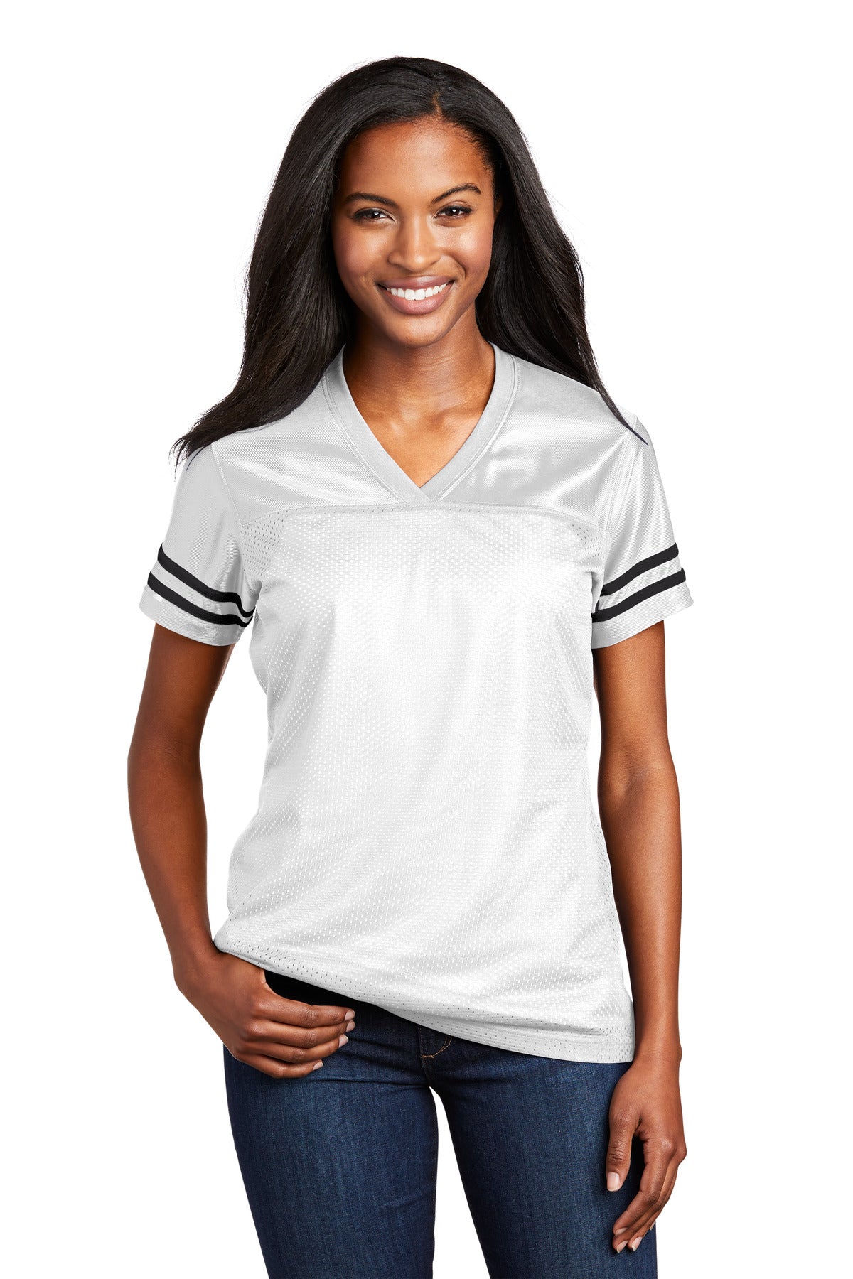 Custom Embroidered - Sport-Tek® Ladies PosiCharge® Replica Jersey. LST307