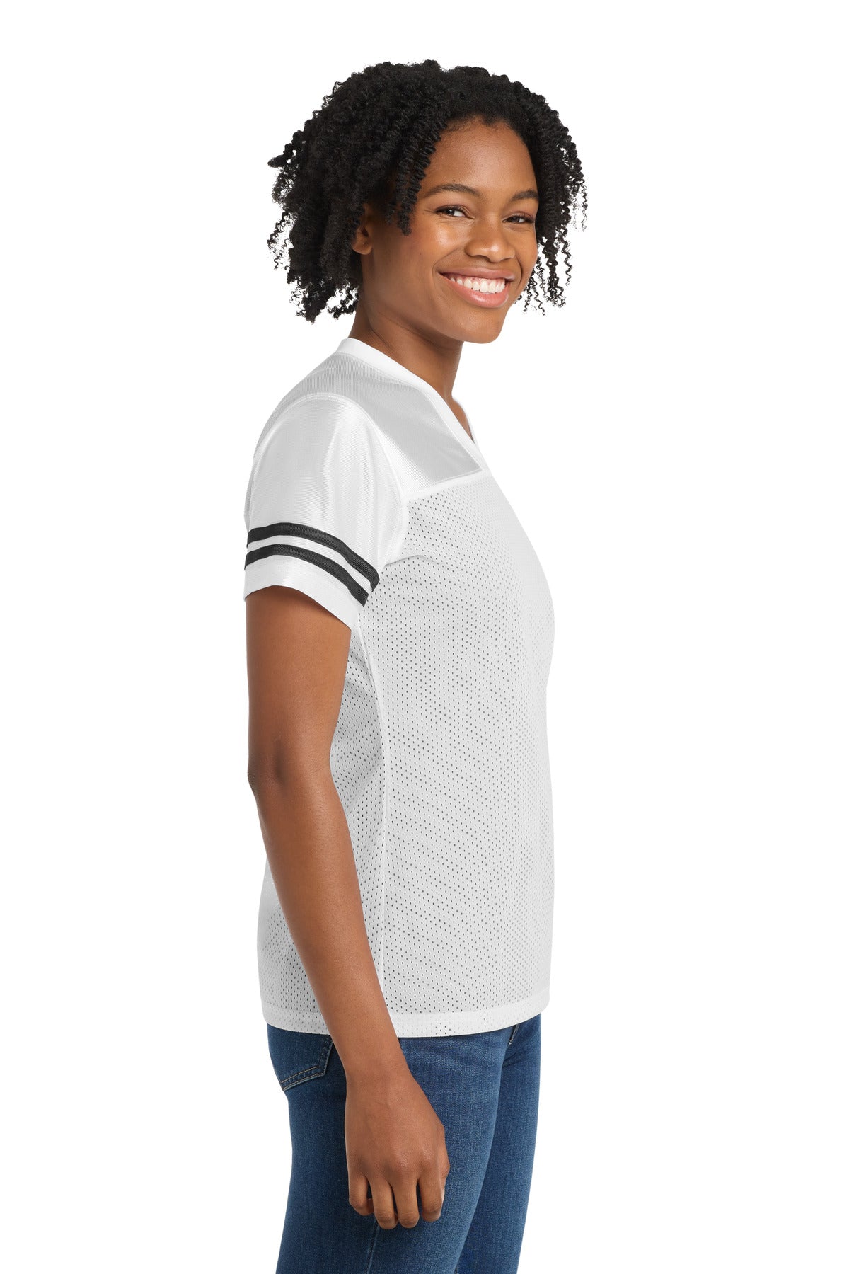 Custom Embroidery or DTF Print - Sport-Tek ®  Women's PosiCharge ®  Replica Jersey. LST307
