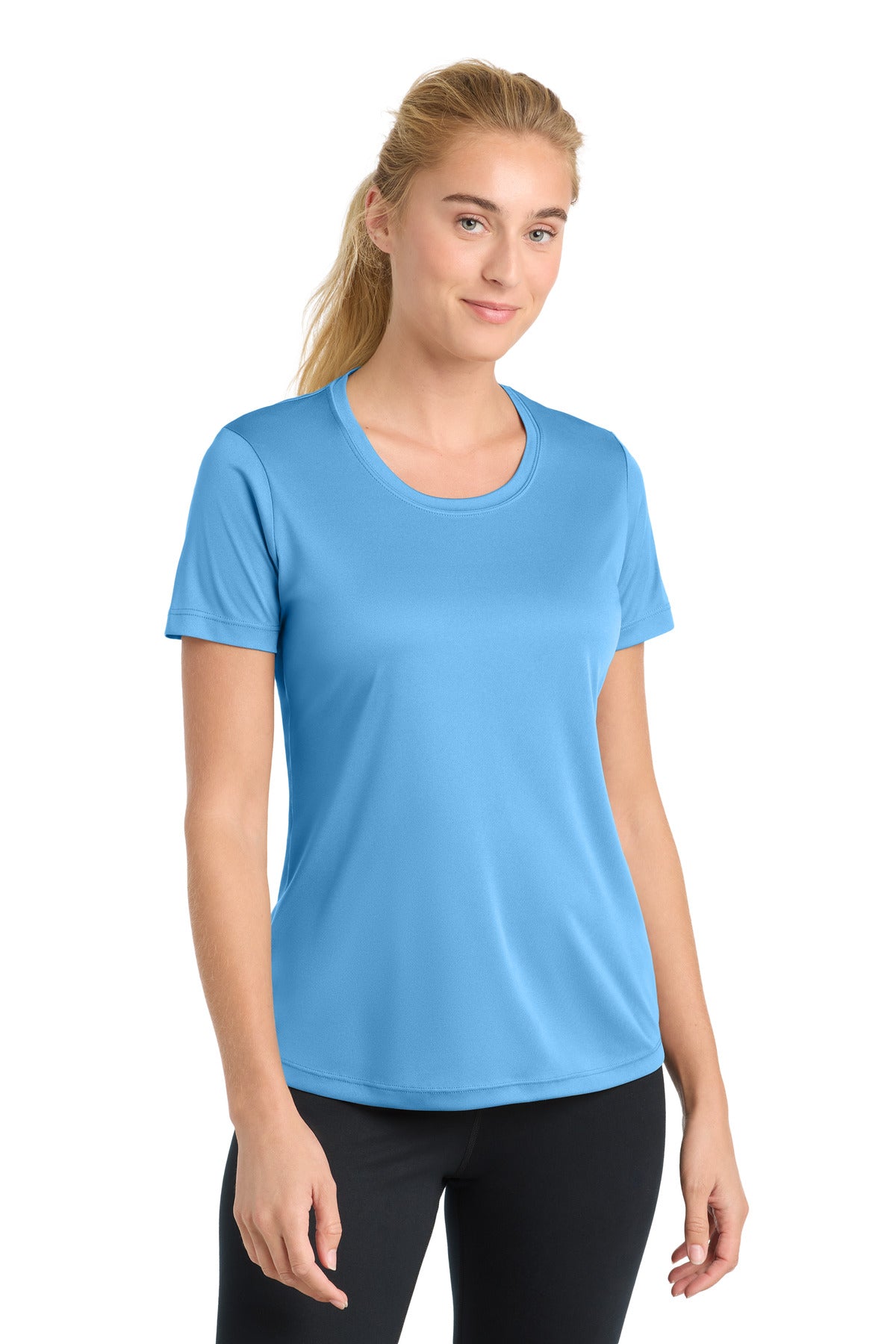 Custom Embroidery or DTF Print - Sport-Tek ®  Women's PosiCharge ®  Competitor™ Tee. LST350