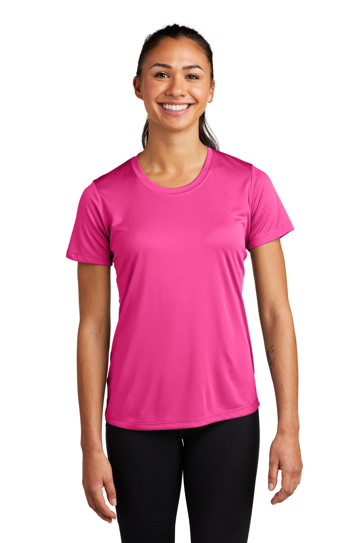 Custom Embroidered - Sport-Tek® Ladies PosiCharge® Competitor™ Tee. LST350