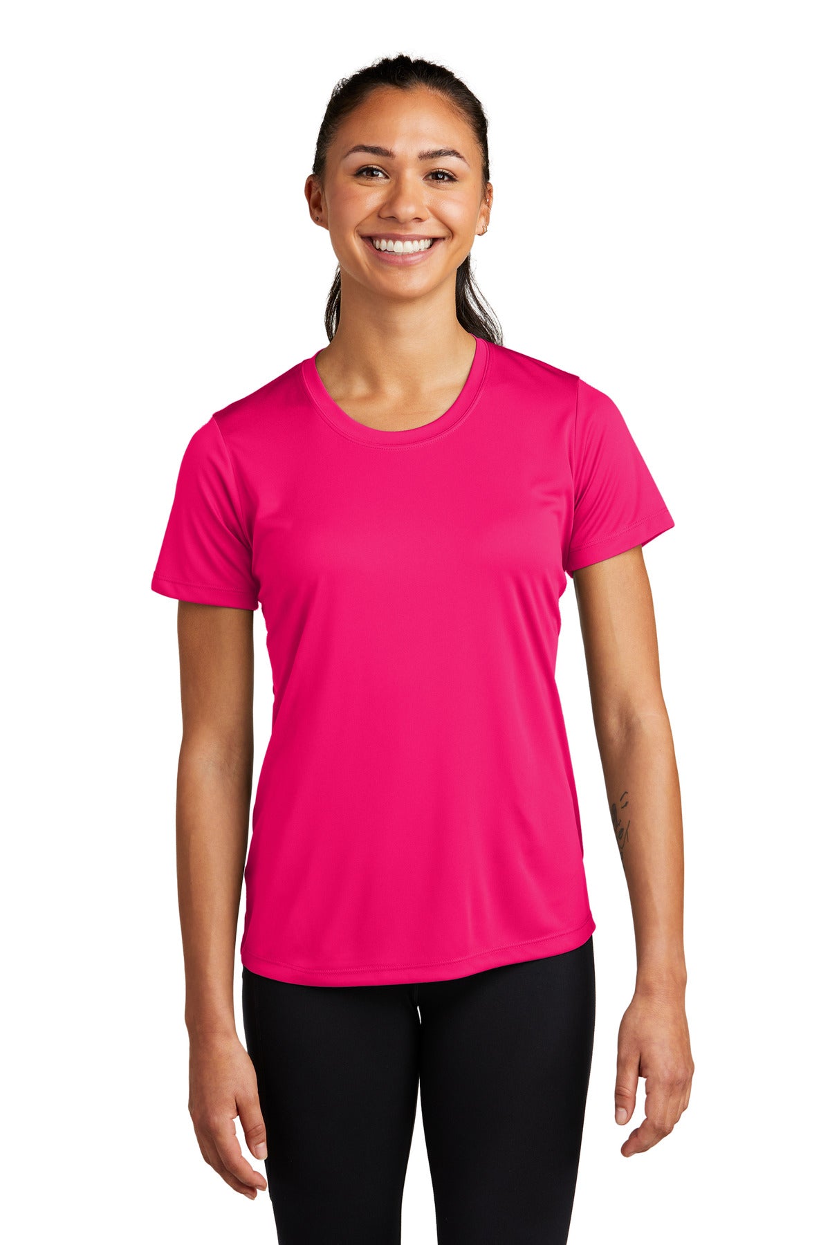 Custom Embroidered - Sport-Tek® Ladies PosiCharge® Competitor™ Tee. LST350