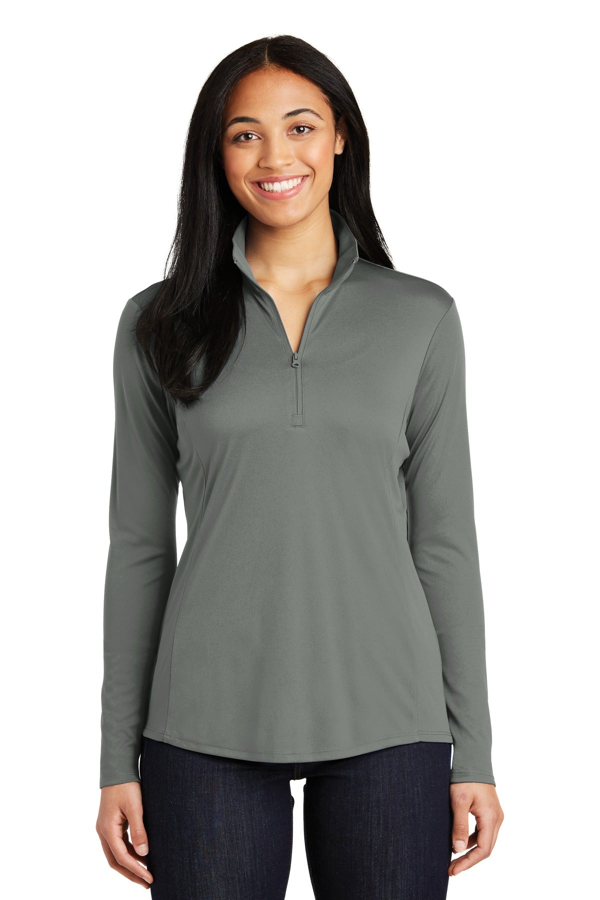 Custom Embroidered - Sport-Tek® Ladies PosiCharge® Competitor™ 1/4-Zip Pullover. LST357