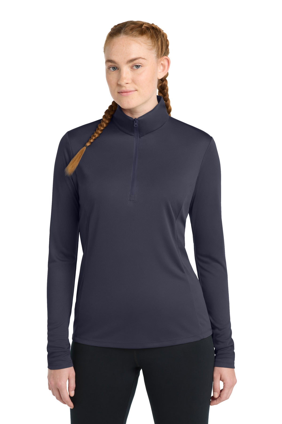 Custom Embroidery or DTF Print - Sport-Tek ®  Women's PosiCharge ®  Competitor ™  1/4-Zip Pullover. LST357