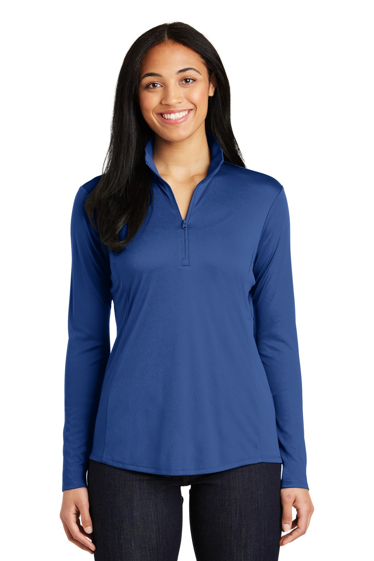 Custom Embroidered - Sport-Tek® Ladies PosiCharge® Competitor™ 1/4-Zip Pullover. LST357