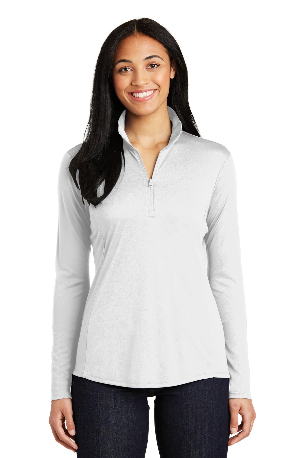 Custom Embroidered - Sport-Tek® Ladies PosiCharge® Competitor™ 1/4-Zip Pullover. LST357