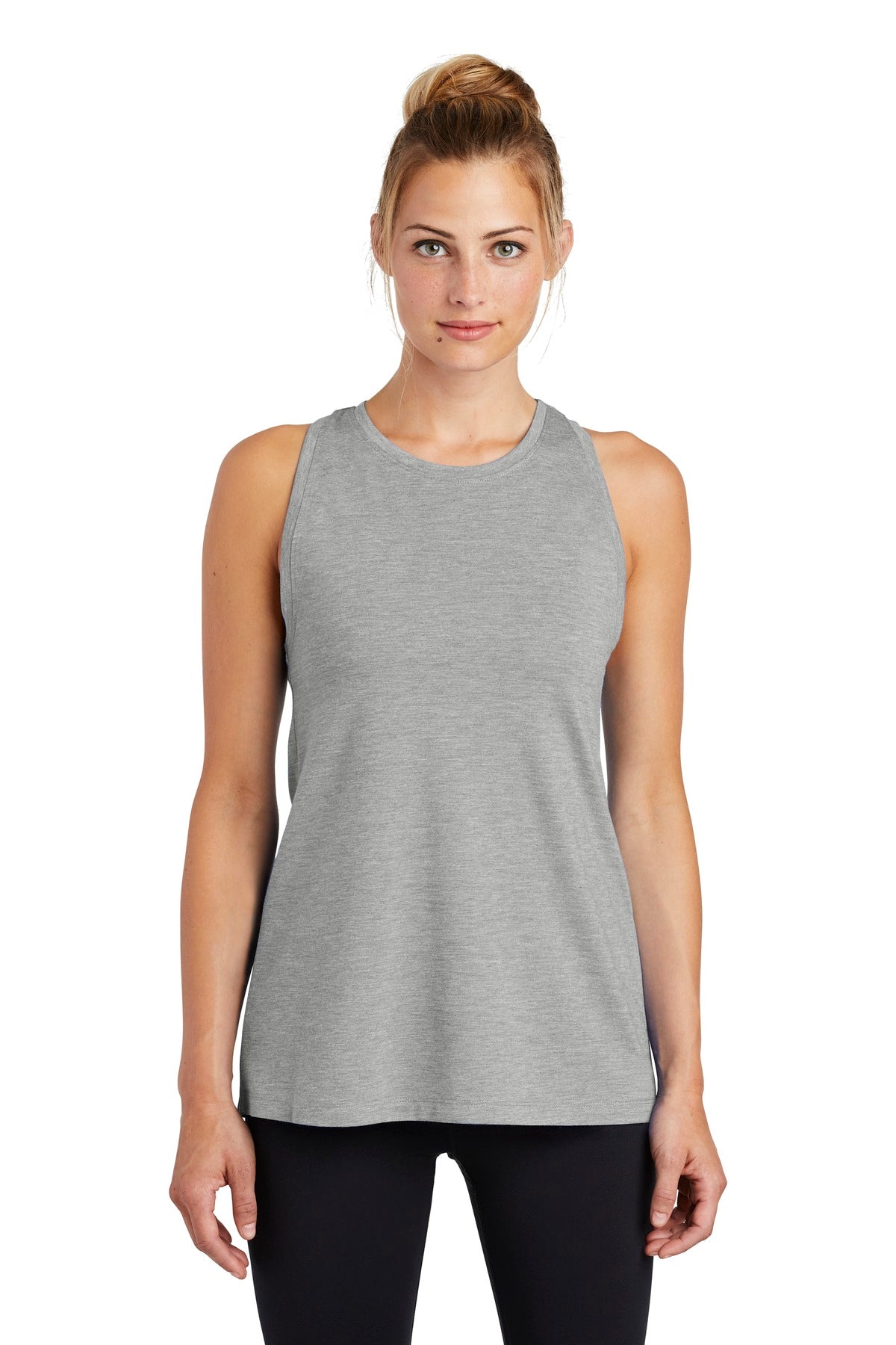 Custom Embroidered - Sport-Tek ® Ladies PosiCharge ® Tri-Blend Wicking Tank. LST402