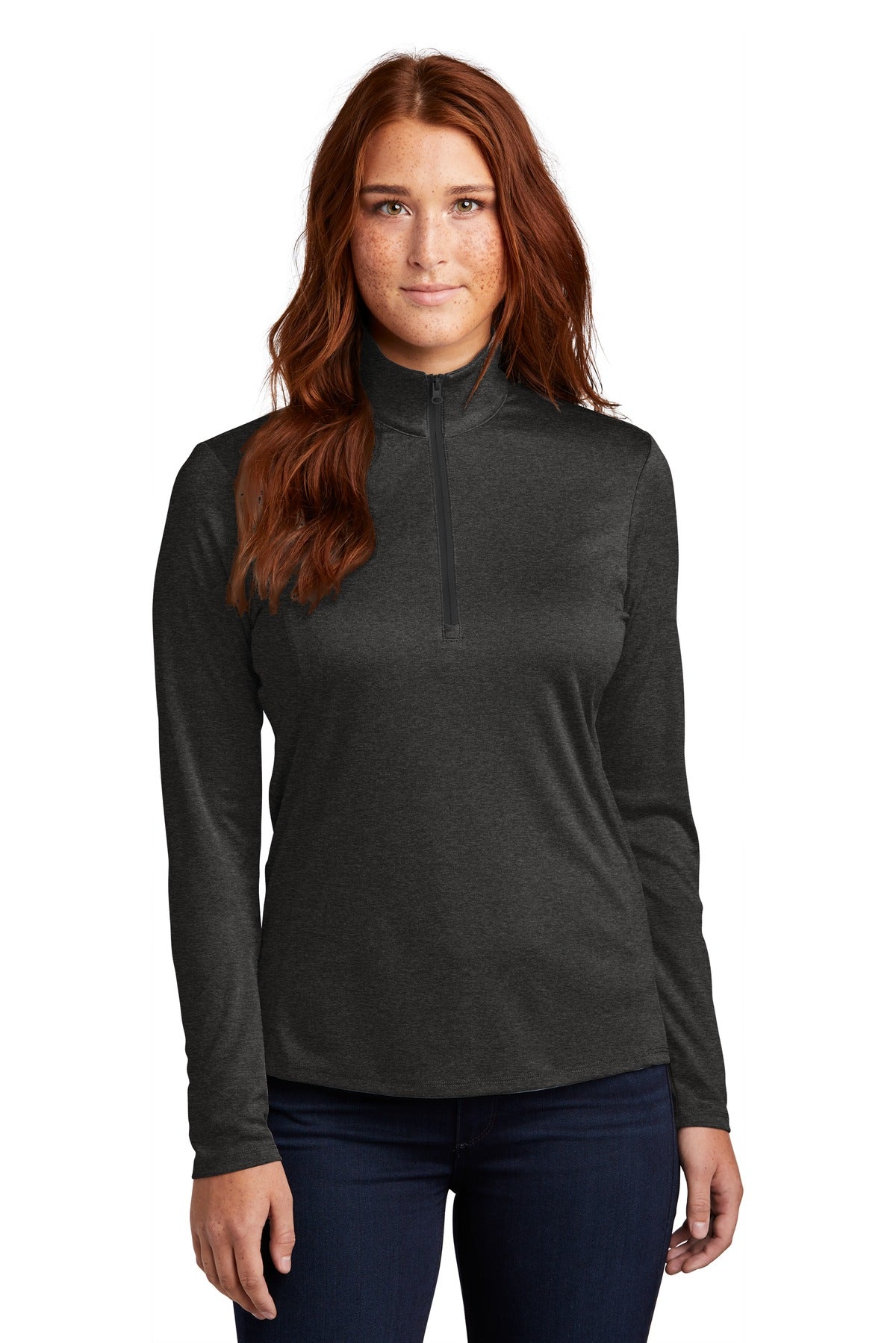 Custom Embroidered - Sport-Tek ® Ladies Endeavor 1/2-Zip Pullover. LST469