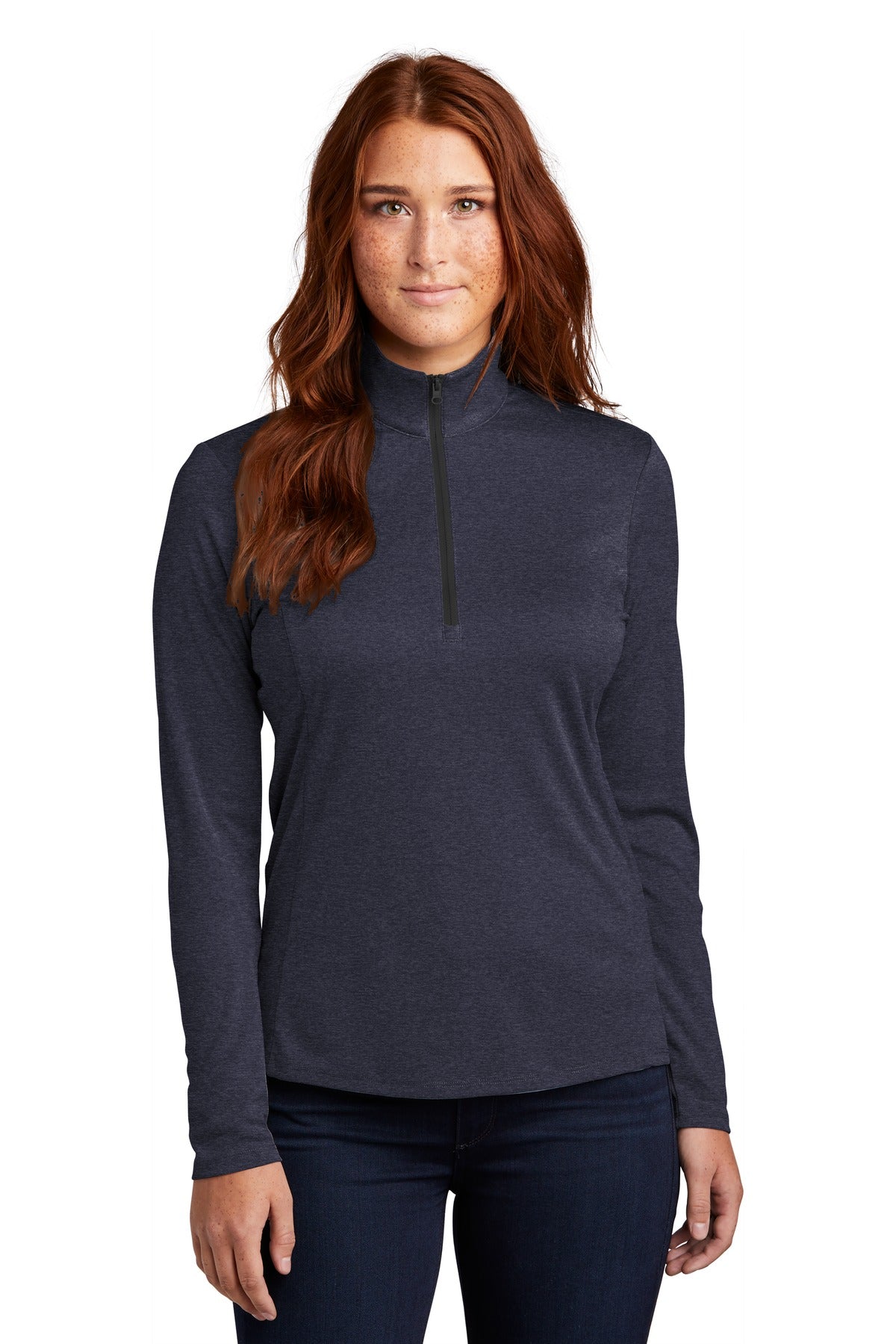 Custom Embroidered - Sport-Tek ® Ladies Endeavor 1/2-Zip Pullover. LST469