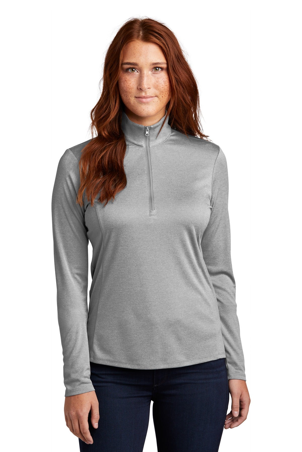 Custom Embroidered - Sport-Tek ® Ladies Endeavor 1/2-Zip Pullover. LST469