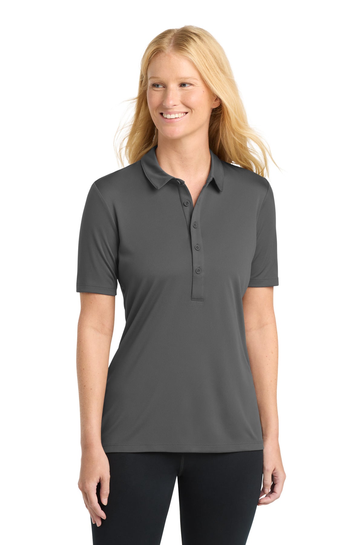 Custom Embroidery or DTF Print - Sport-Tek ®  Women's Posi-UV  ®  Pro Polo.  LST520