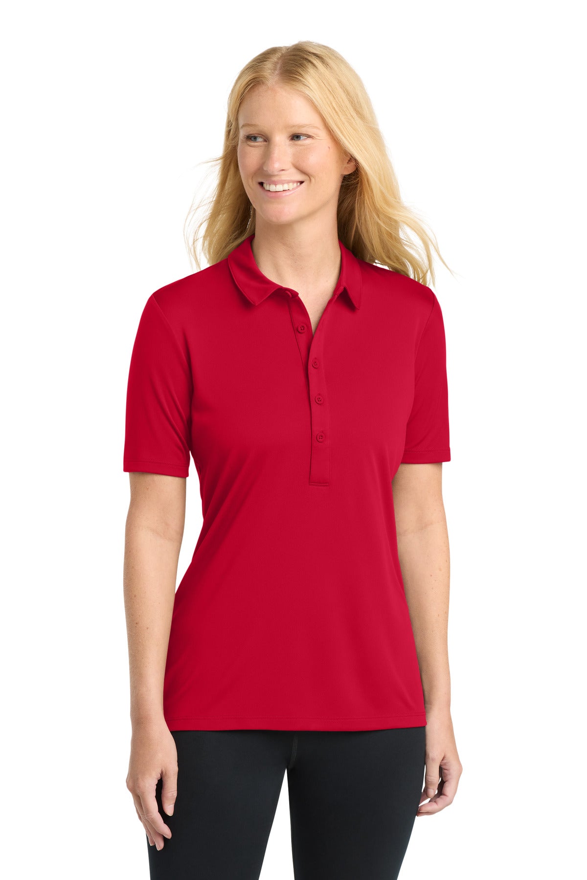 Custom Embroidery or DTF Print - Sport-Tek ®  Women's Posi-UV  ®  Pro Polo.  LST520