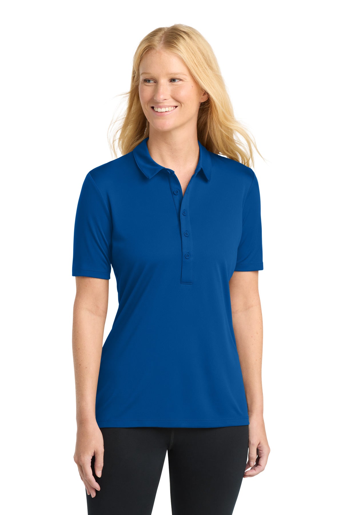 Custom Embroidery or DTF Print - Sport-Tek ®  Women's Posi-UV  ®  Pro Polo.  LST520