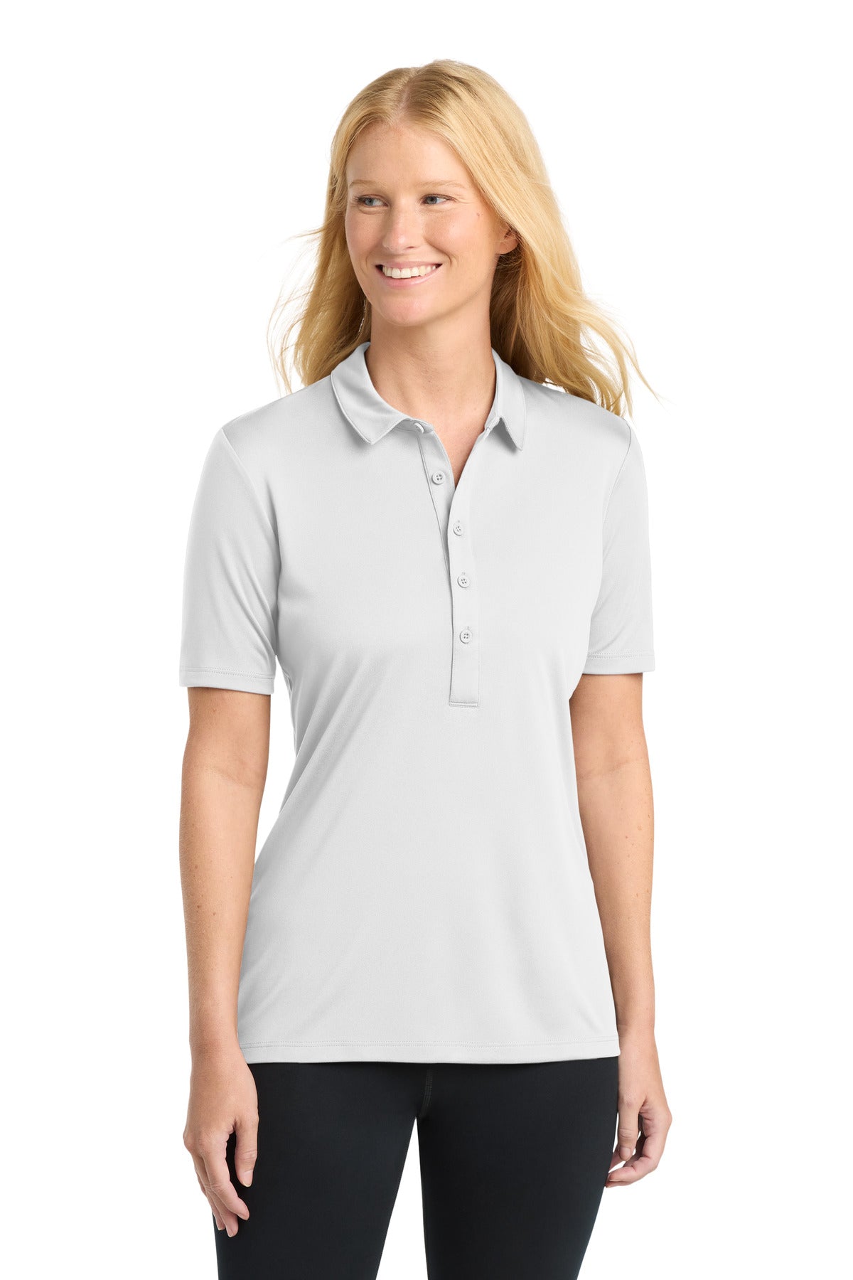 Custom Embroidery or DTF Print - Sport-Tek ®  Women's Posi-UV  ®  Pro Polo.  LST520