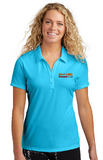 Custom Embroider Personalized Ladies Polo Shirt - Sport-Tek LST550 PosiCharge Competitor Performance Polo - Max 4in by 4in Embroidery Logo