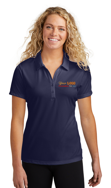 【美品】Embroidery Polo Sweatshirt LST550_Your_Logo_Navy_2ca7c4db