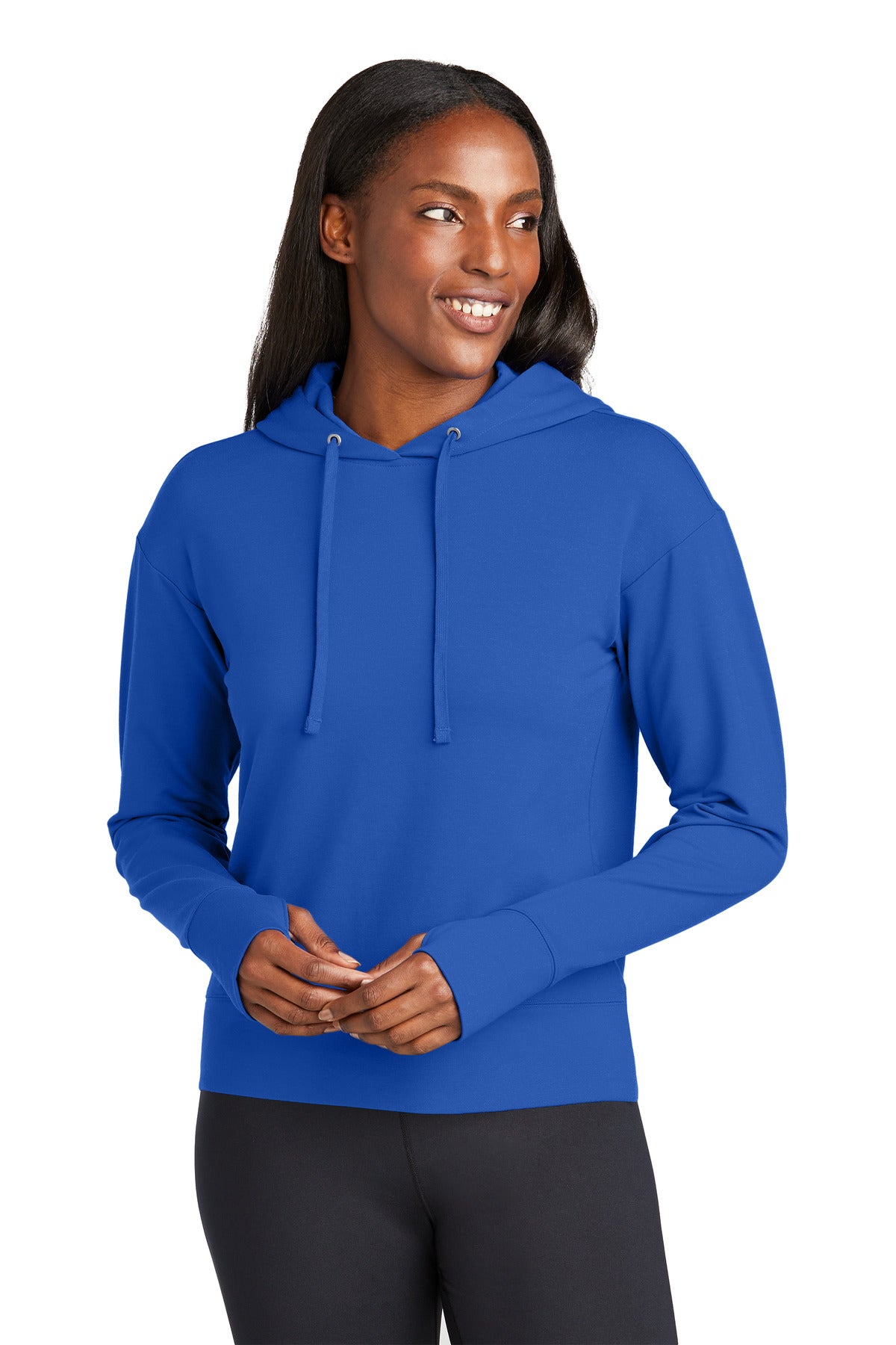 Custom Embroidery or DTF Print - Sport-Tek ®  Women's Sport-Wick ®  Flex Fleece Pullover Hoodie LST562