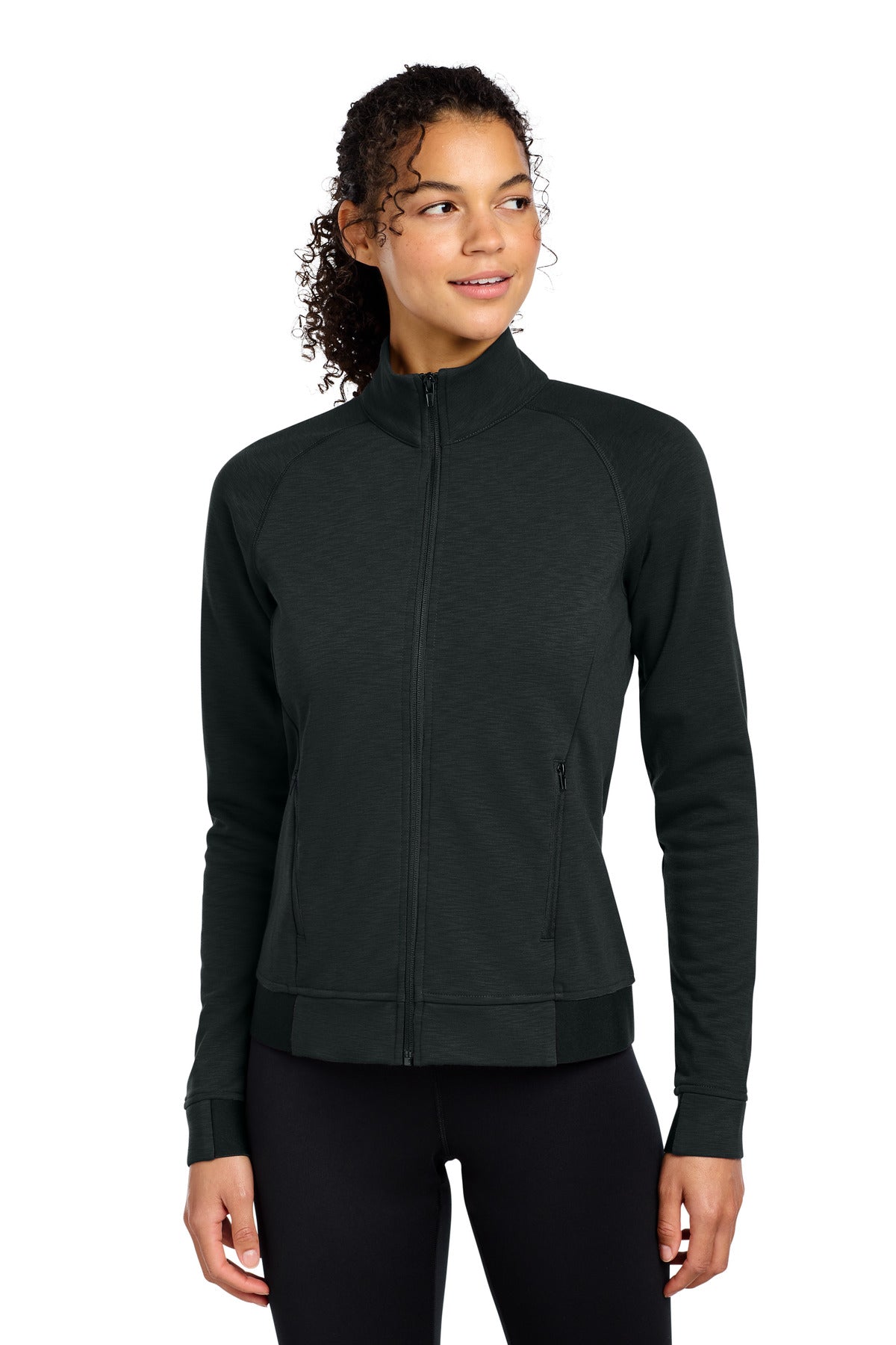 Custom Embroidery or DTF Print - Sport-Tek ®  Women's PosiCharge ®  Strive Full-Zip LST570
