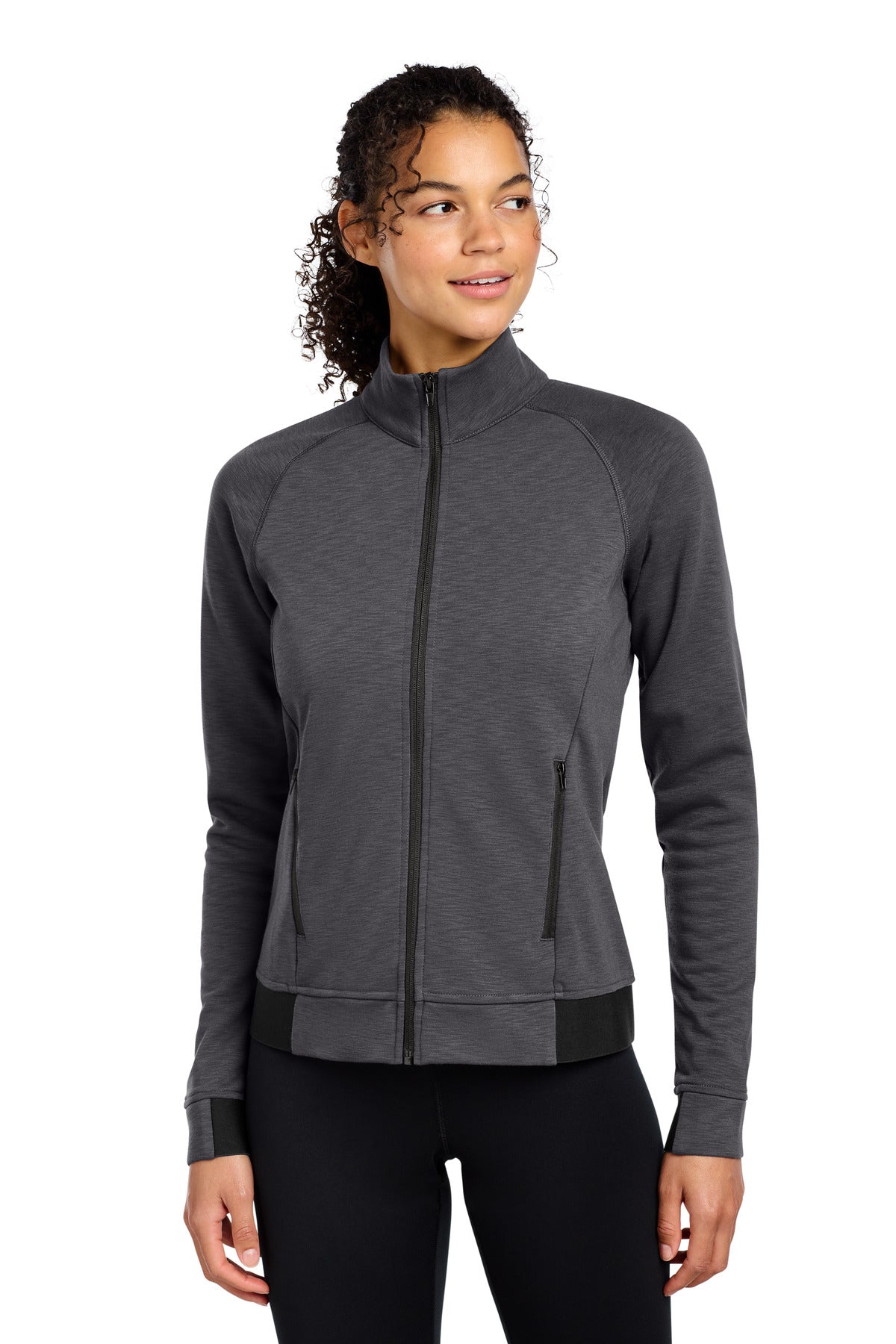 Custom Embroidery or DTF Print - Sport-Tek ®  Women's PosiCharge ®  Strive Full-Zip LST570