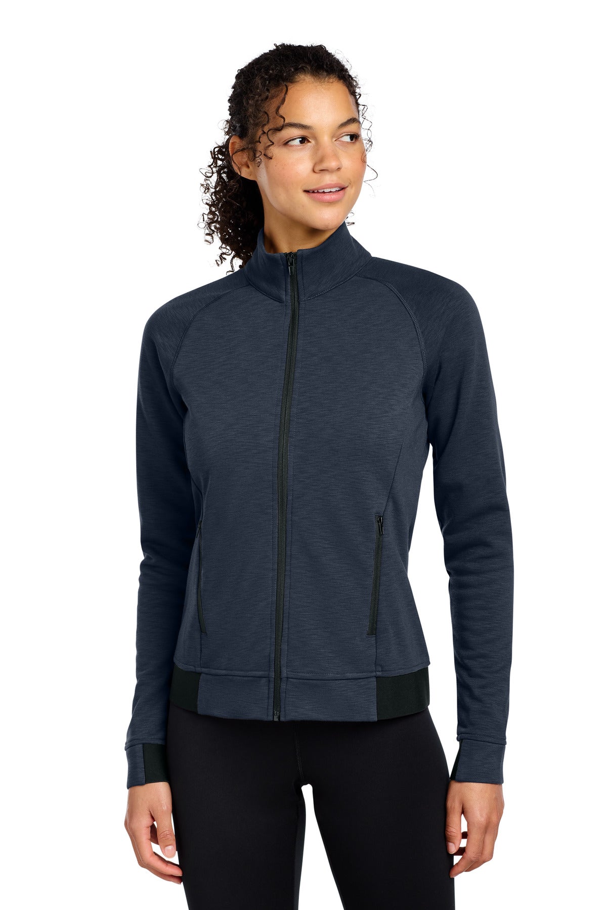 Custom Embroidery or DTF Print - Sport-Tek ®  Women's PosiCharge ®  Strive Full-Zip LST570