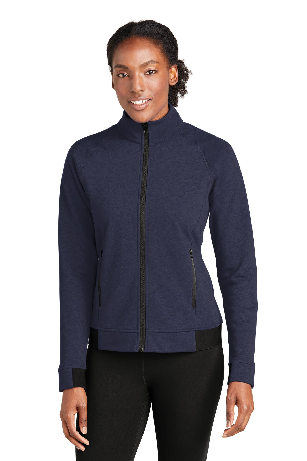 Custom Embroidered or DTF Print on Sport-Tek ®  Women's PosiCharge ®  Strive Full-Zip LST570