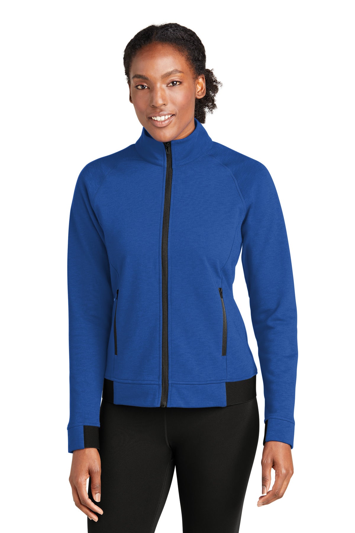 Custom Embroidered or DTF Print on Sport-Tek ®  Women's PosiCharge ®  Strive Full-Zip LST570
