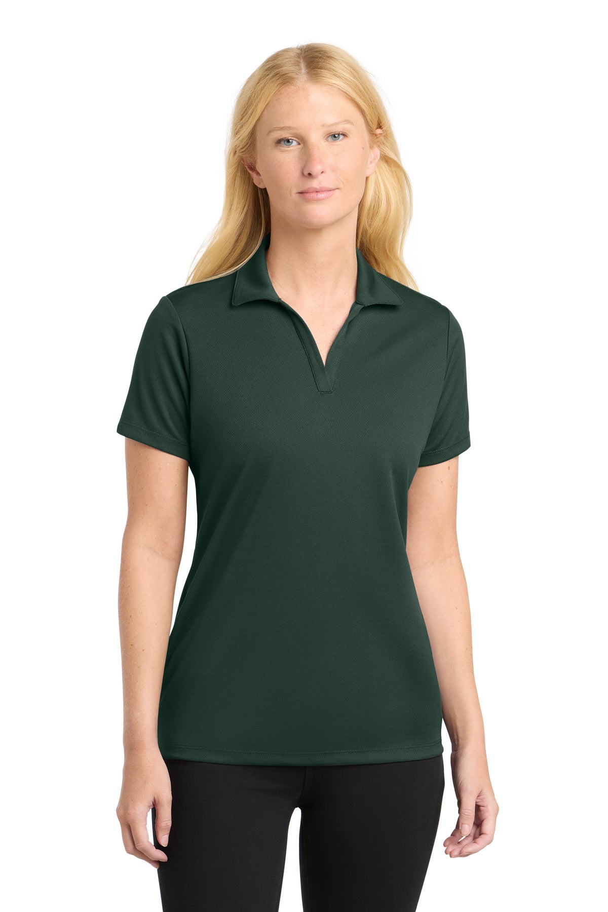 Custom Embroidery or DTF Print - Sport-Tek ®  Women's PosiCharge ®  RacerMesh ®  Polo. LST640