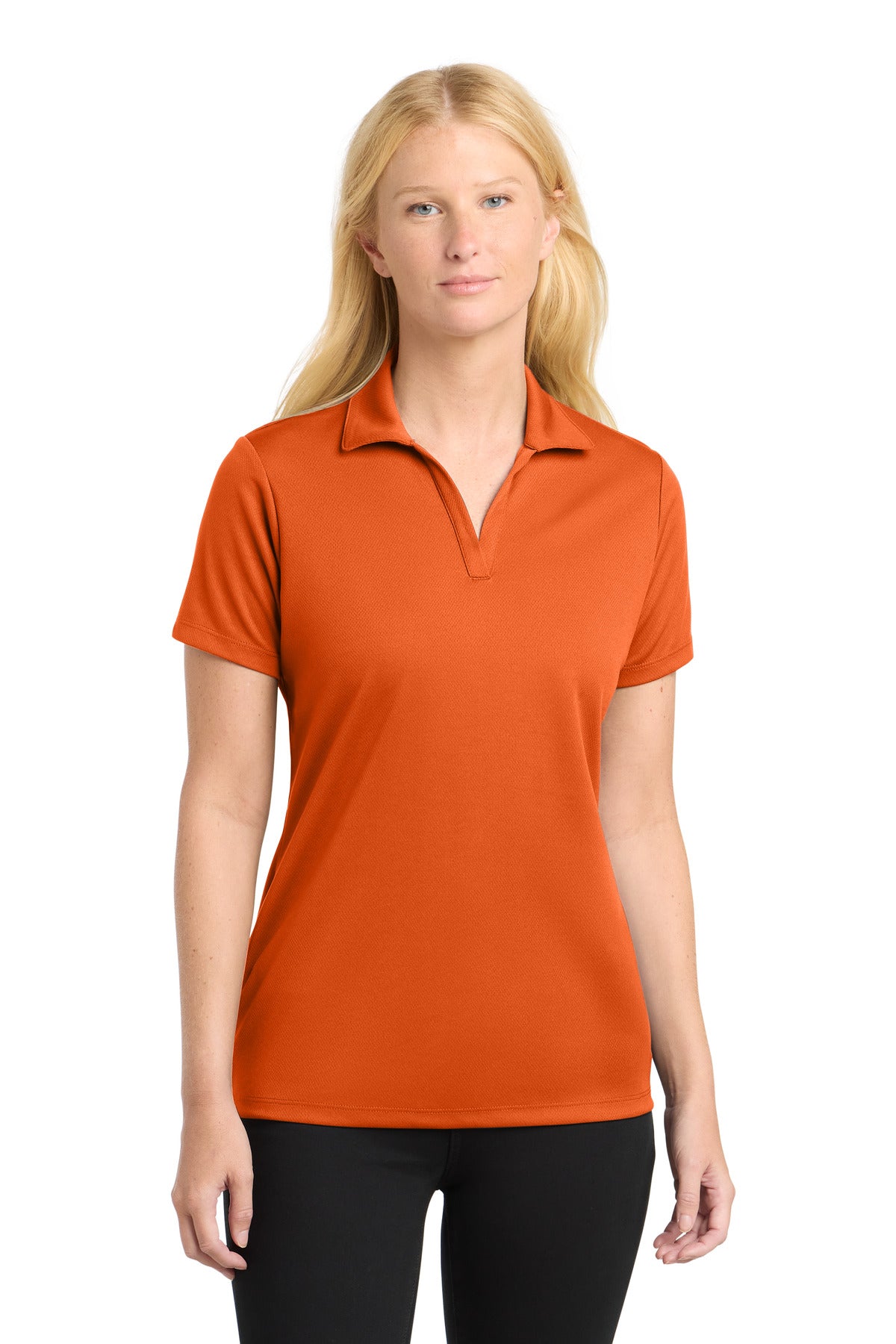 Custom Embroidery or DTF Print - Sport-Tek ®  Women's PosiCharge ®  RacerMesh ®  Polo. LST640
