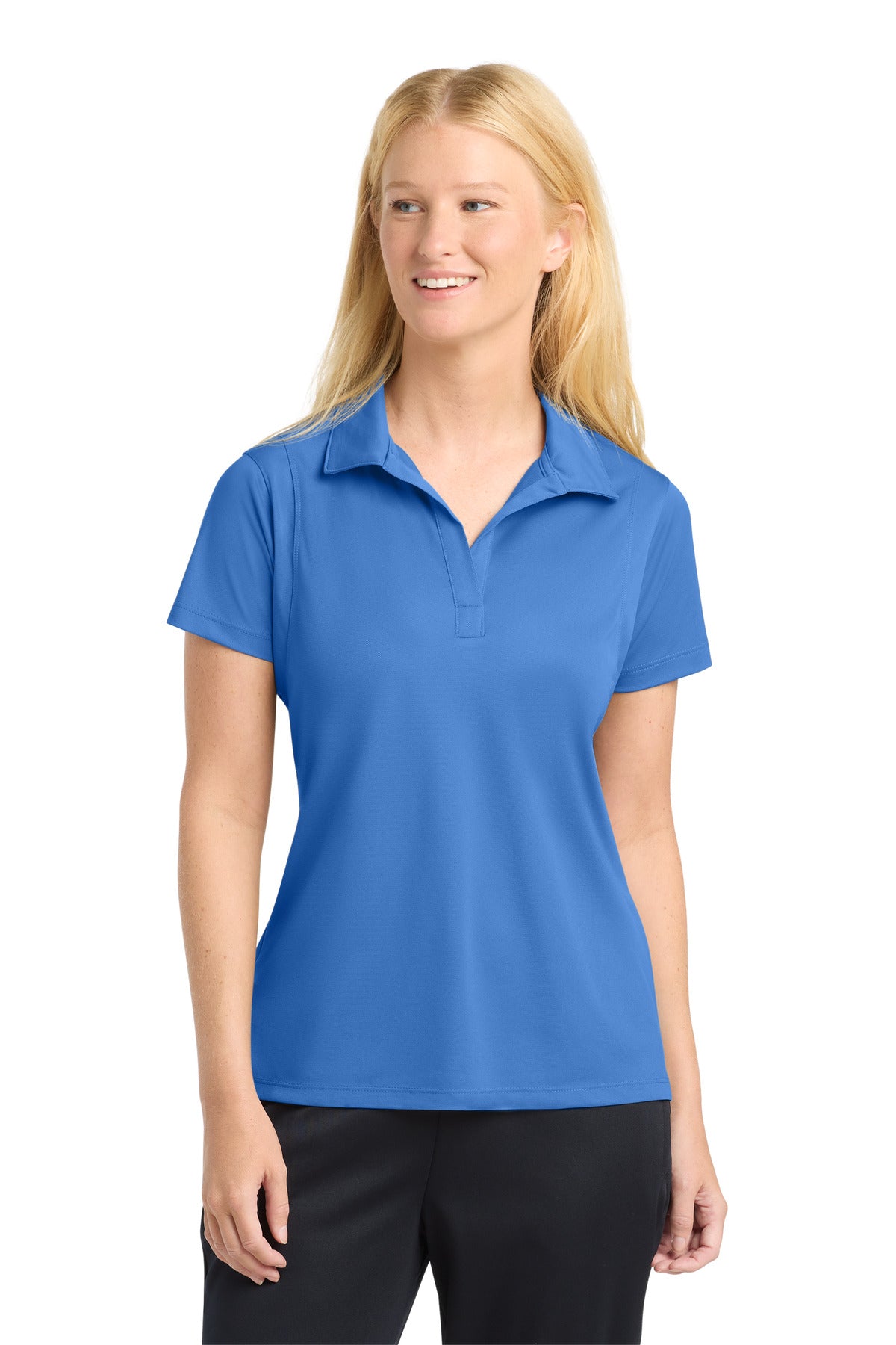 Custom Embroidery or DTF Print - Sport-Tek ®  Women's Micropique Sport-Wick ®  Polo. LST650