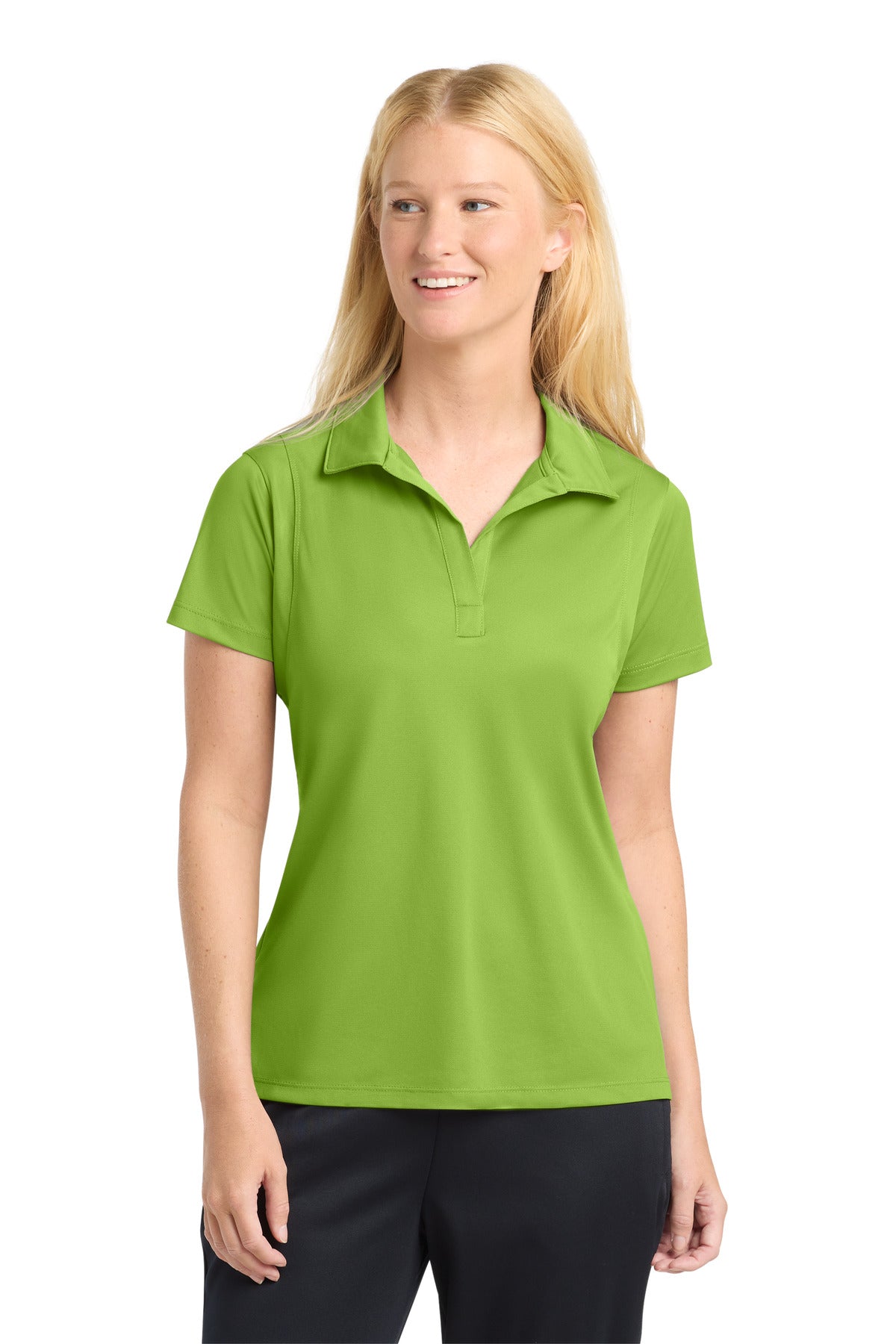 Custom Embroidery or DTF Print - Sport-Tek ®  Women's Micropique Sport-Wick ®  Polo. LST650