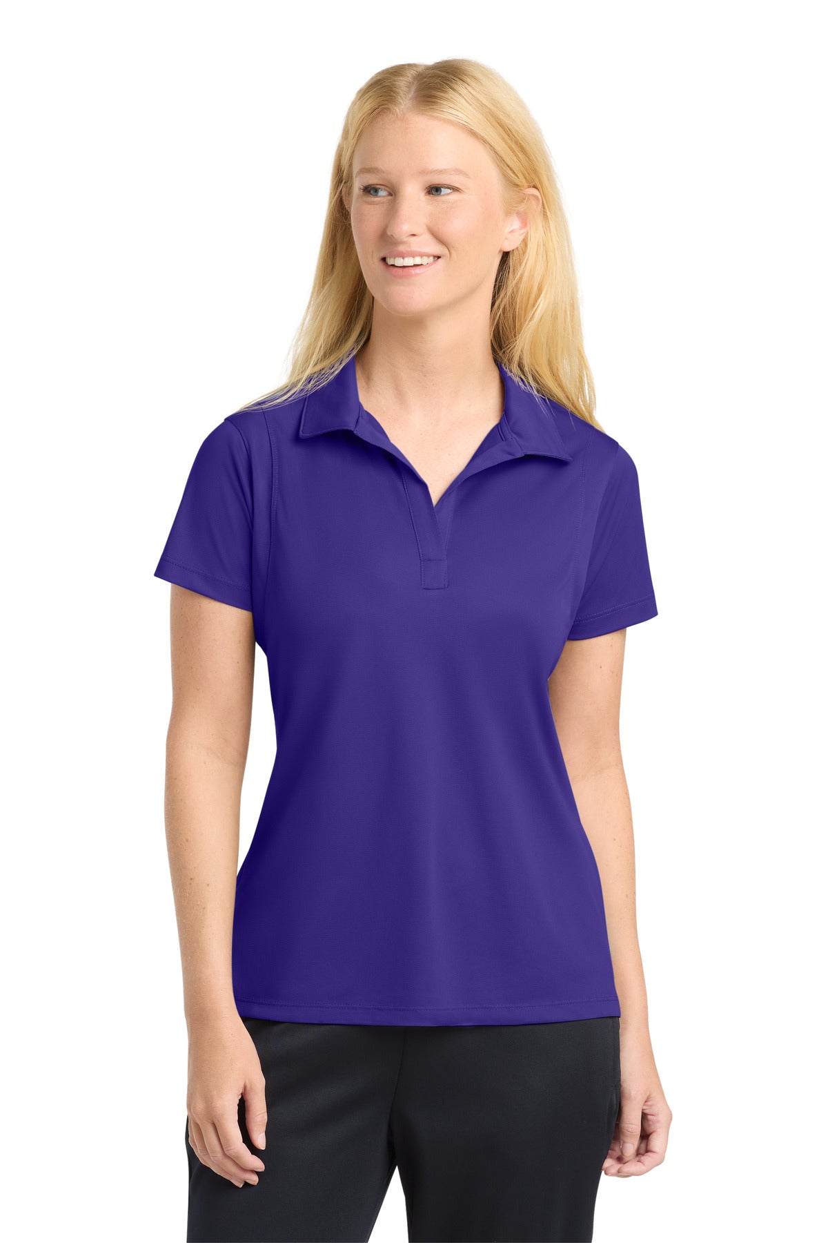 Custom Embroidery or DTF Print - Sport-Tek ®  Women's Micropique Sport-Wick ®  Polo. LST650