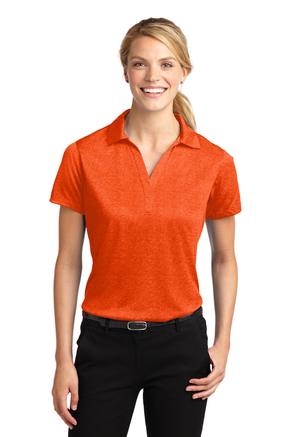 Custom Embroidered - Sport-Tek® Ladies Heather Contender™ Polo. LST660