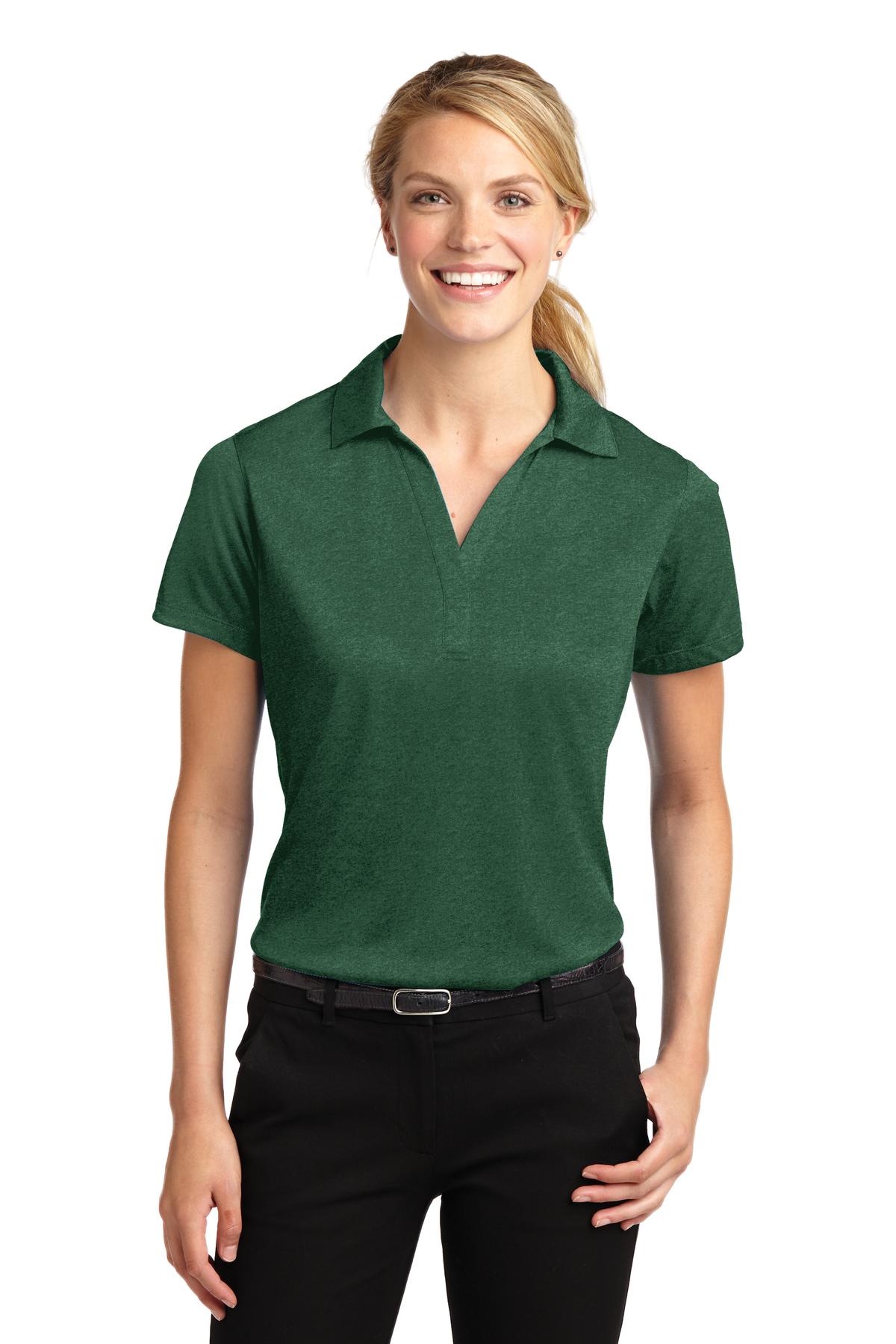 Custom Embroidered - Sport-Tek® Ladies Heather Contender™ Polo. LST660