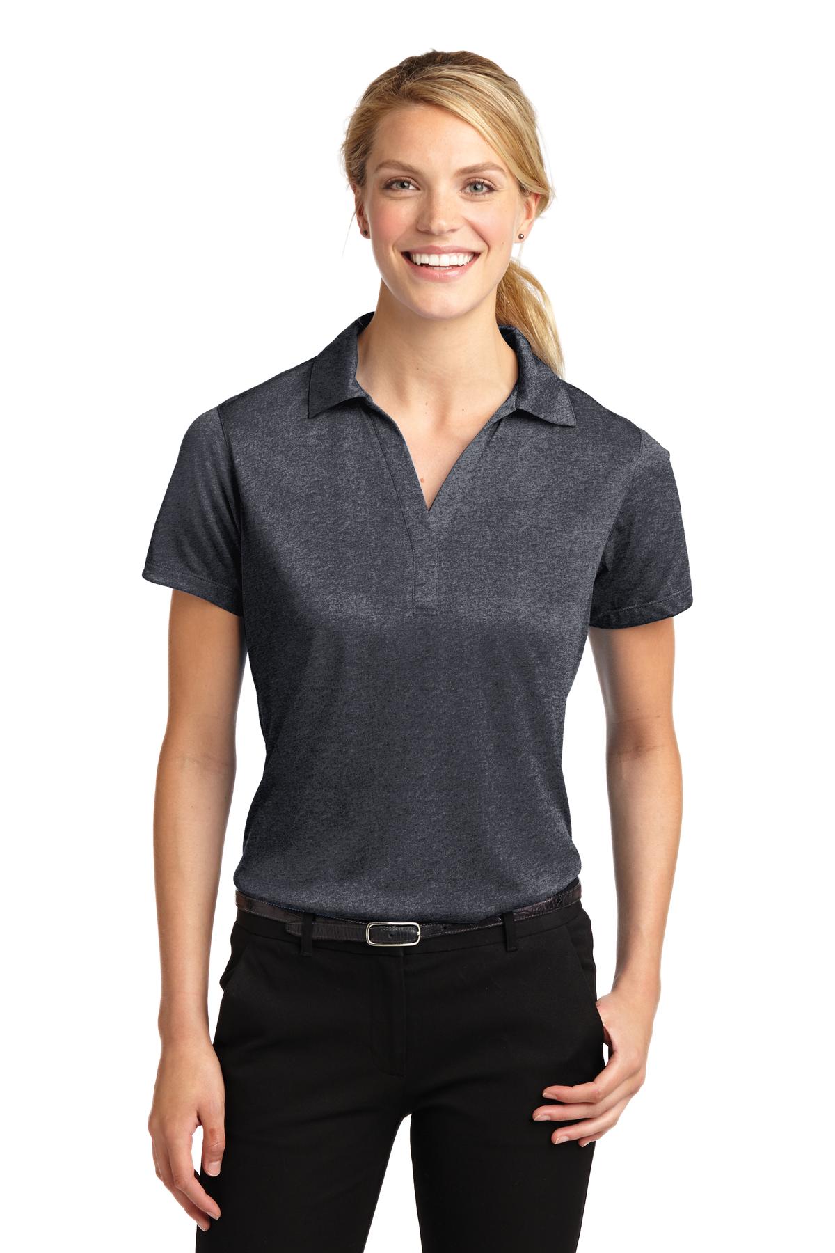 Custom Embroidered - Sport-Tek® Ladies Heather Contender™ Polo. LST660