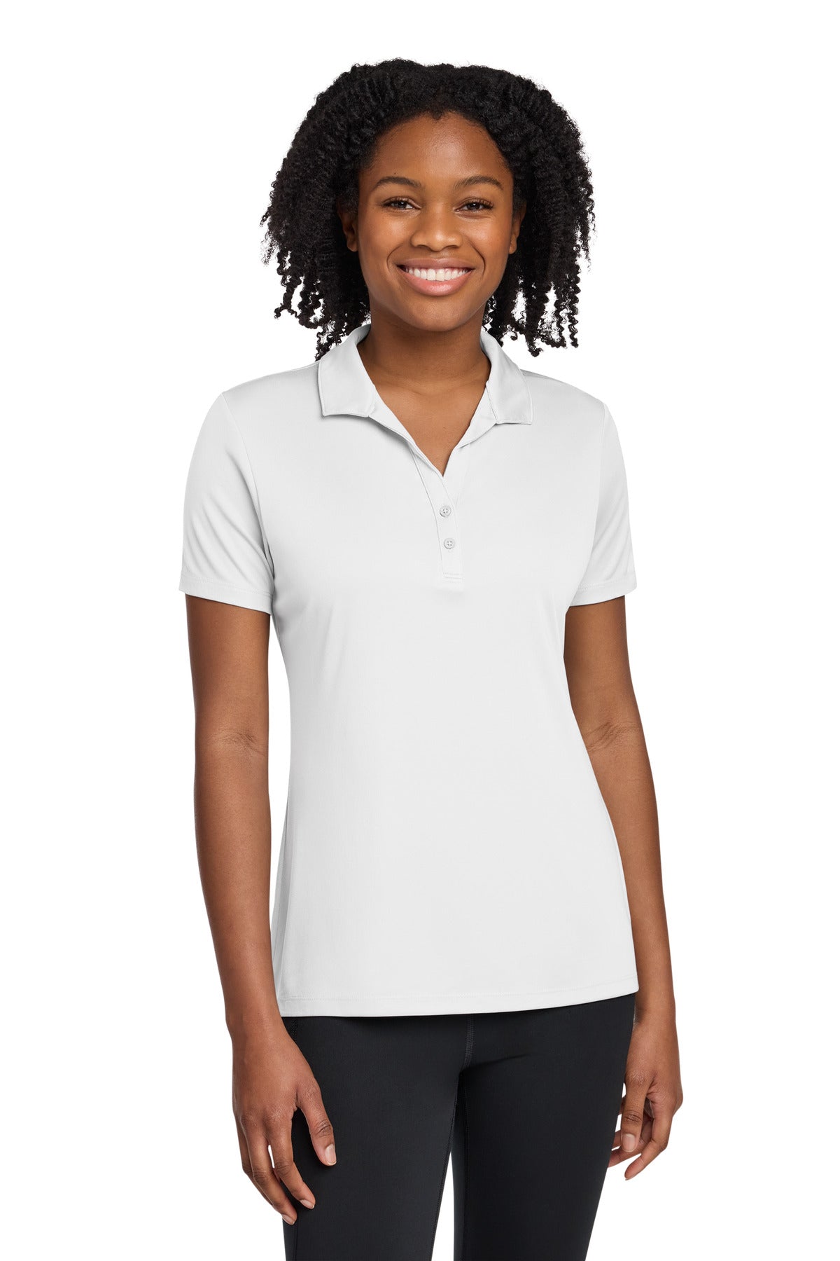 Custom Embroidery or DTF Print - Sport-Tek ®  Women's PosiCharge ®  Re-Compete Polo LST725