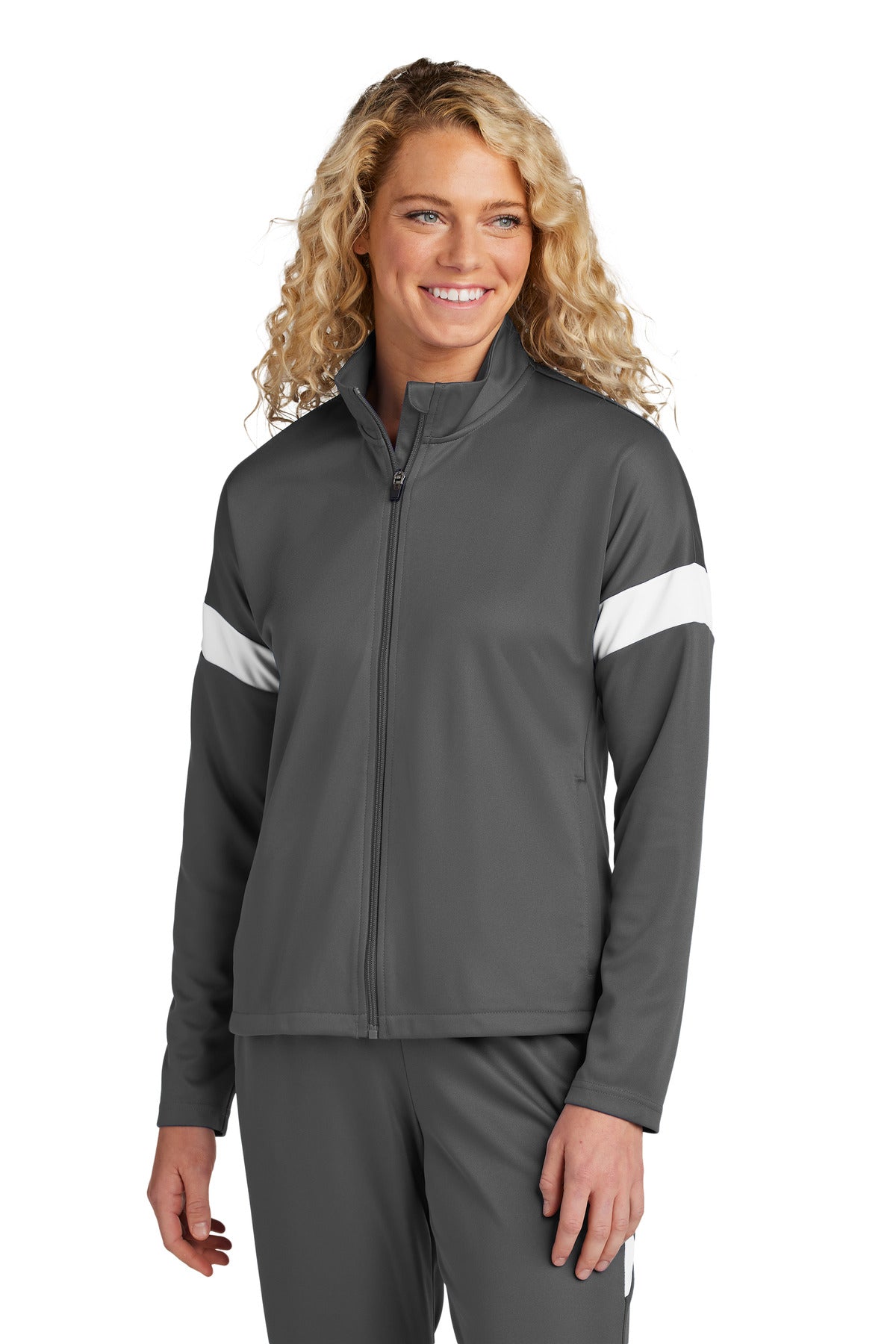 Custom Embroidered - Sport-Tek® Ladies Travel Full-Zip Jacket LST800