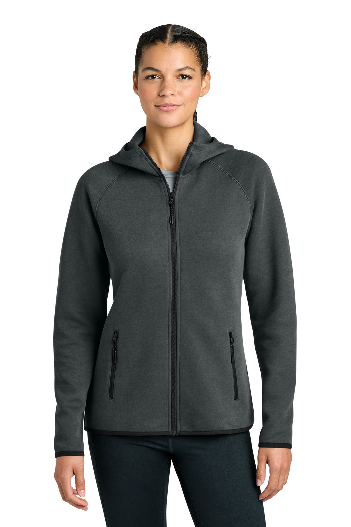 Custom Embroidery or DTF Print - Sport-Tek ®  Women's Phenom Full-Zip Hoodie LST840