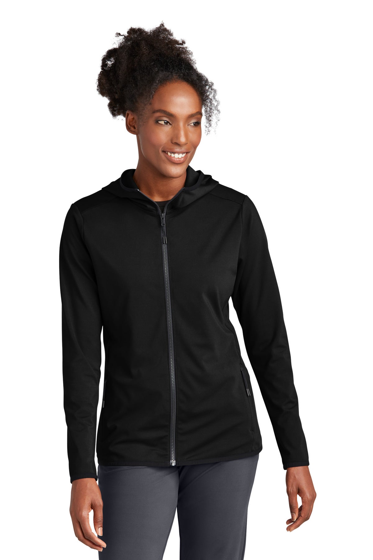 Custom Embroidered - Sport-Tek® Ladies Circuit Hooded Full-Zip LST870