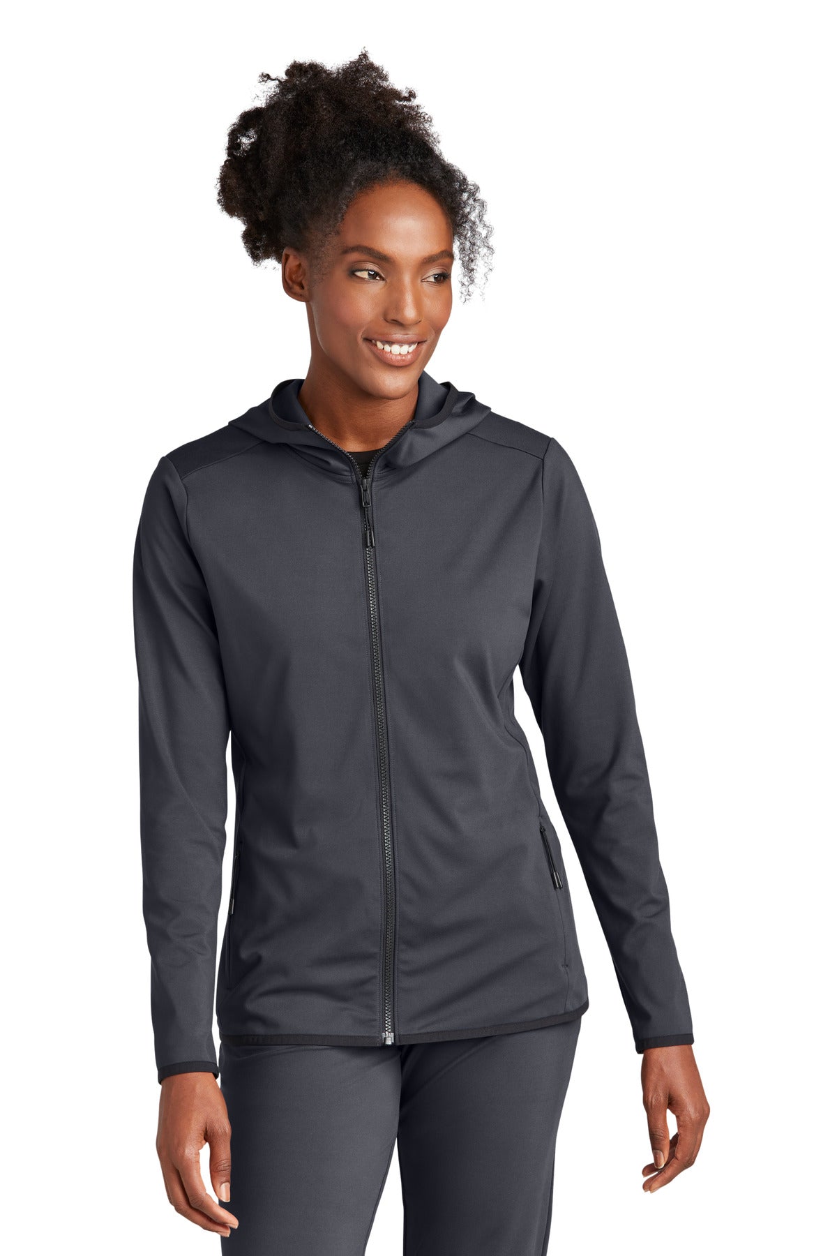 Custom Embroidered or DTF Print on Sport-Tek ®  Women's Circuit Hooded Full-Zip LST870