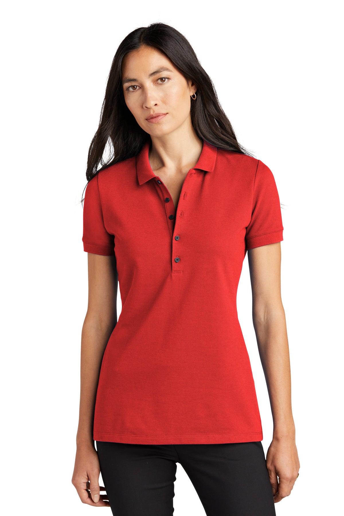 Custom Embroidered - Mercer+Mettle™ Women's Stretch Heavyweight Pique Polo MM1001