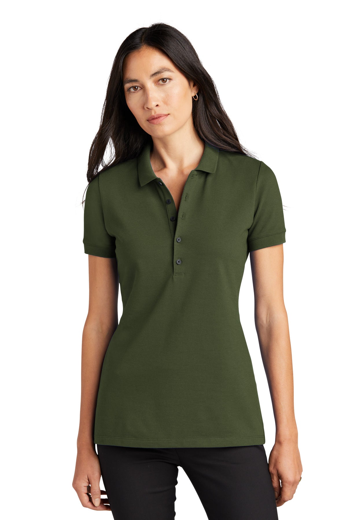 Custom Embroidered - Mercer+Mettle™ Women's Stretch Heavyweight Pique Polo MM1001